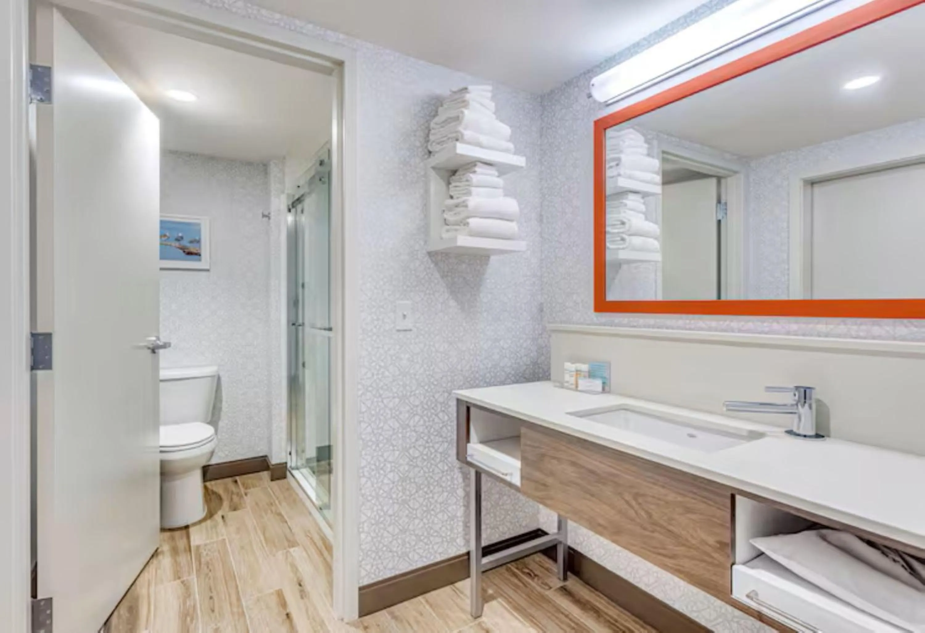 Bathroom in Hampton Inn & Suites Kittery-Portsmouth