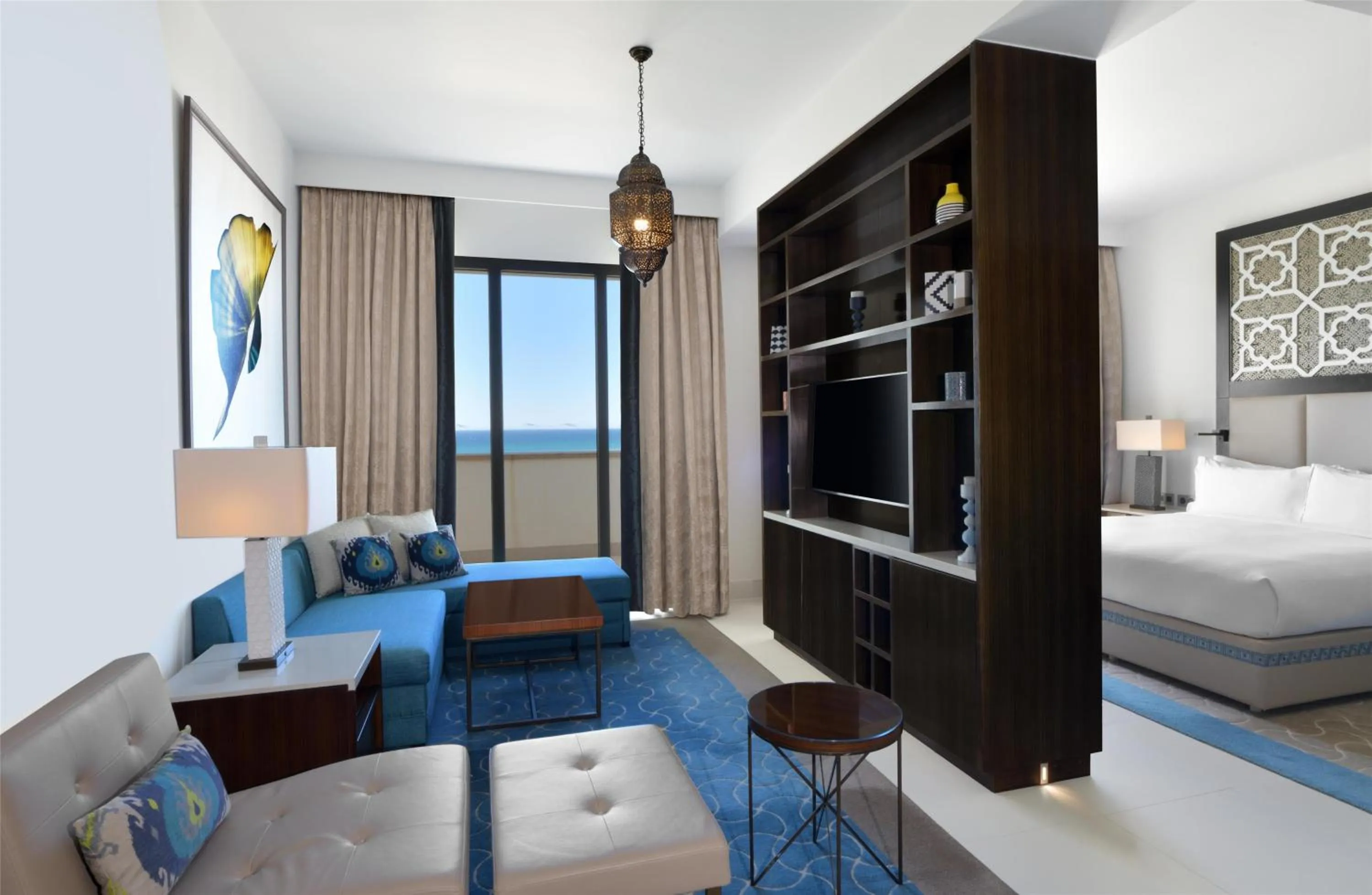 Living room, Bed in Hilton Tangier Al Houara Resort & Spa