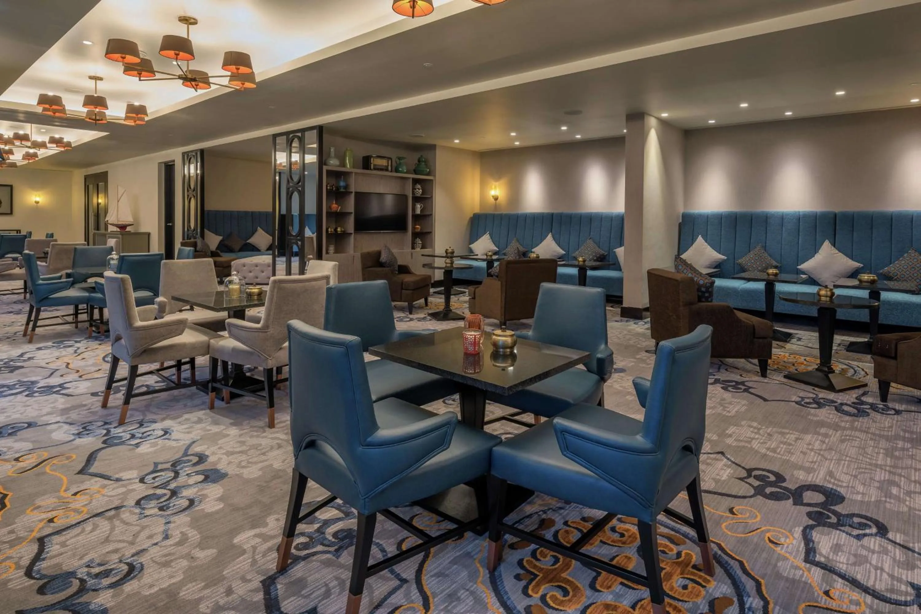 Lounge or bar in Hilton Tangier Al Houara Resort & Spa