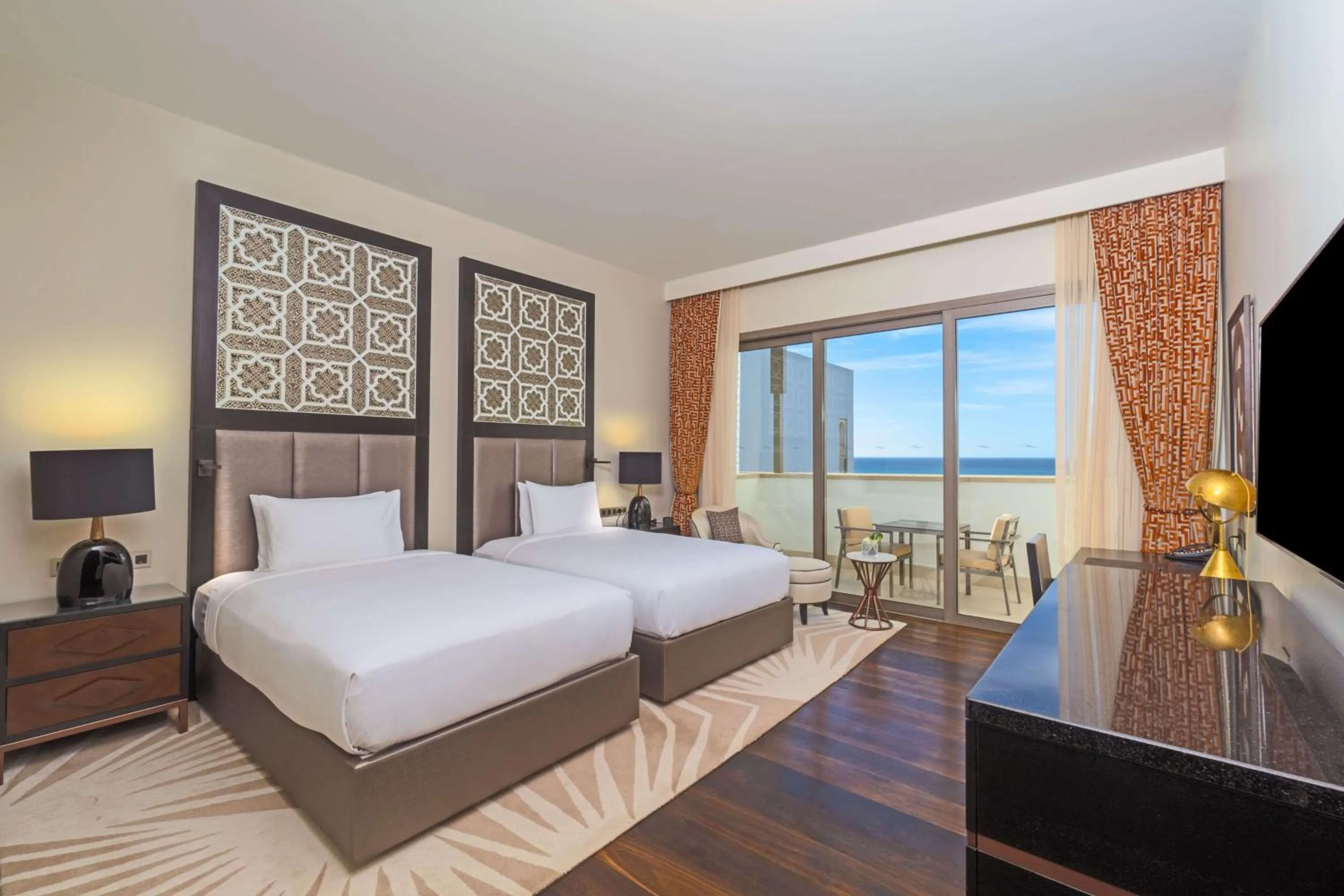 Bed in Hilton Tangier Al Houara Resort & Spa