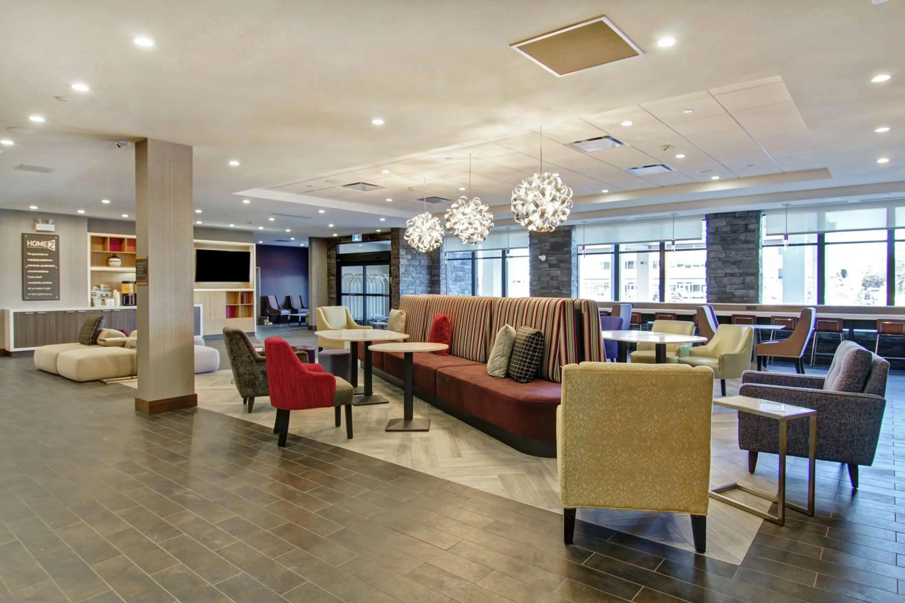 Lobby or reception in Home2 Suites By Hilton Edmonton South