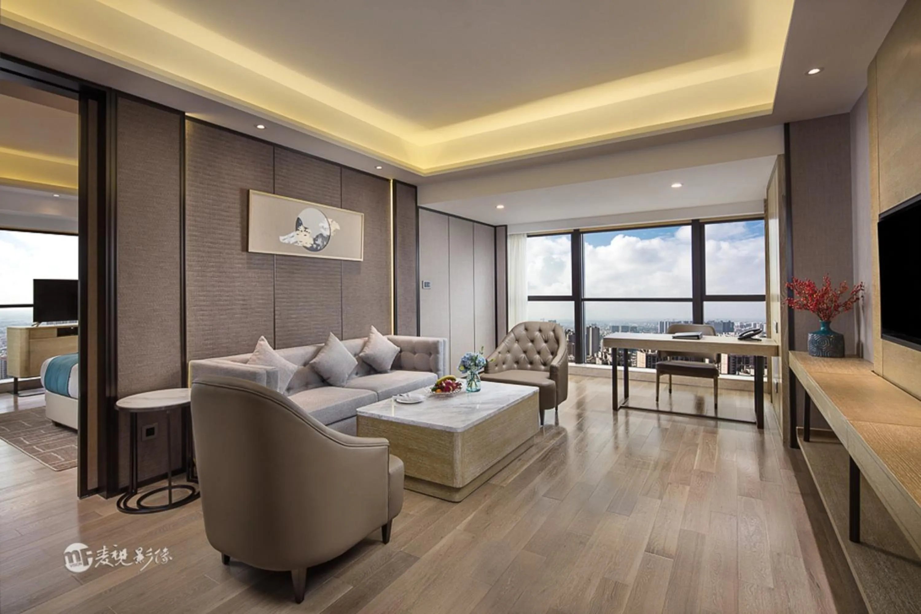 Living room in Wyndham Grand Maoming