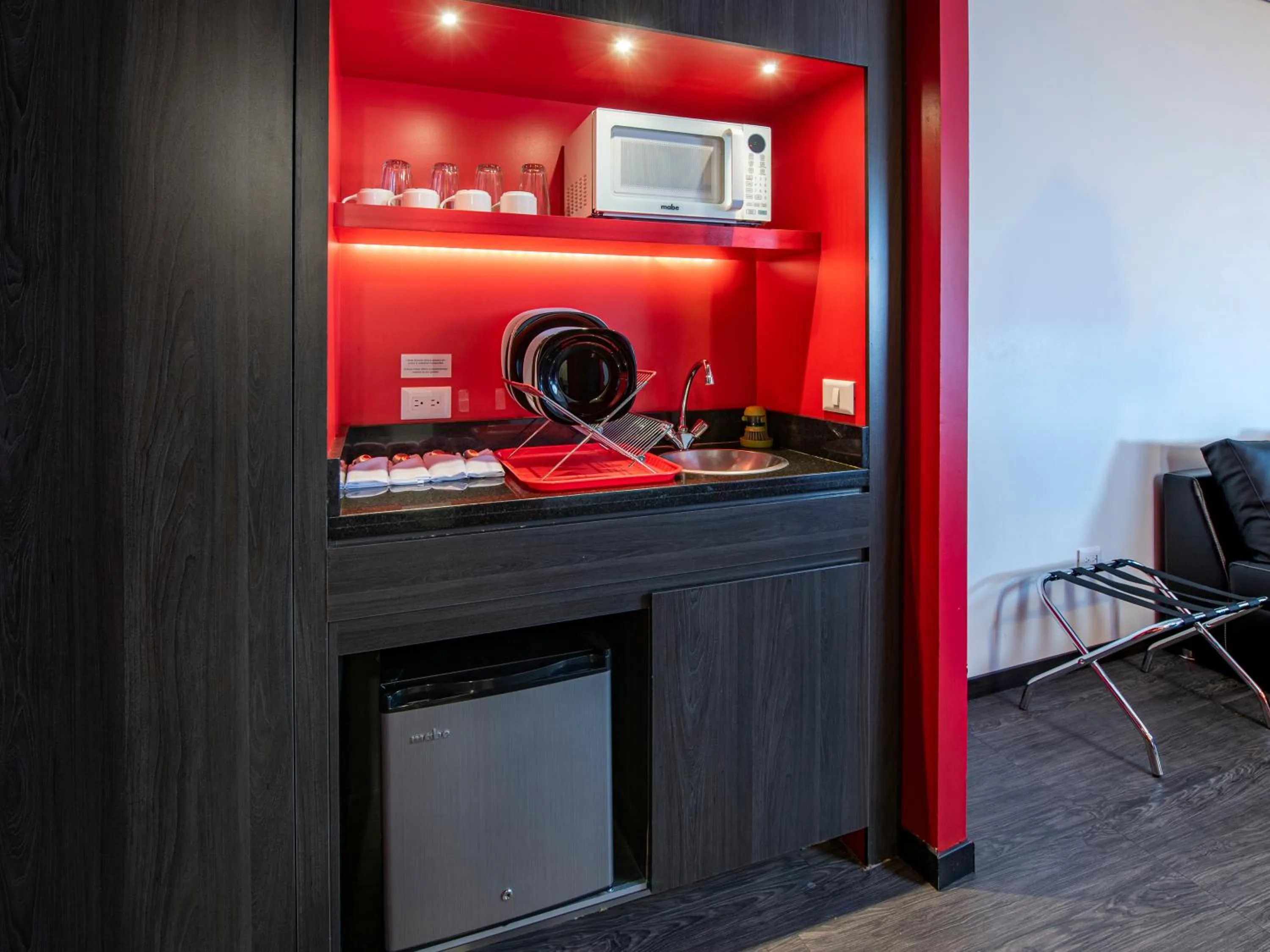 kitchen in Ramada Encore by Wyndham Aguascalientes