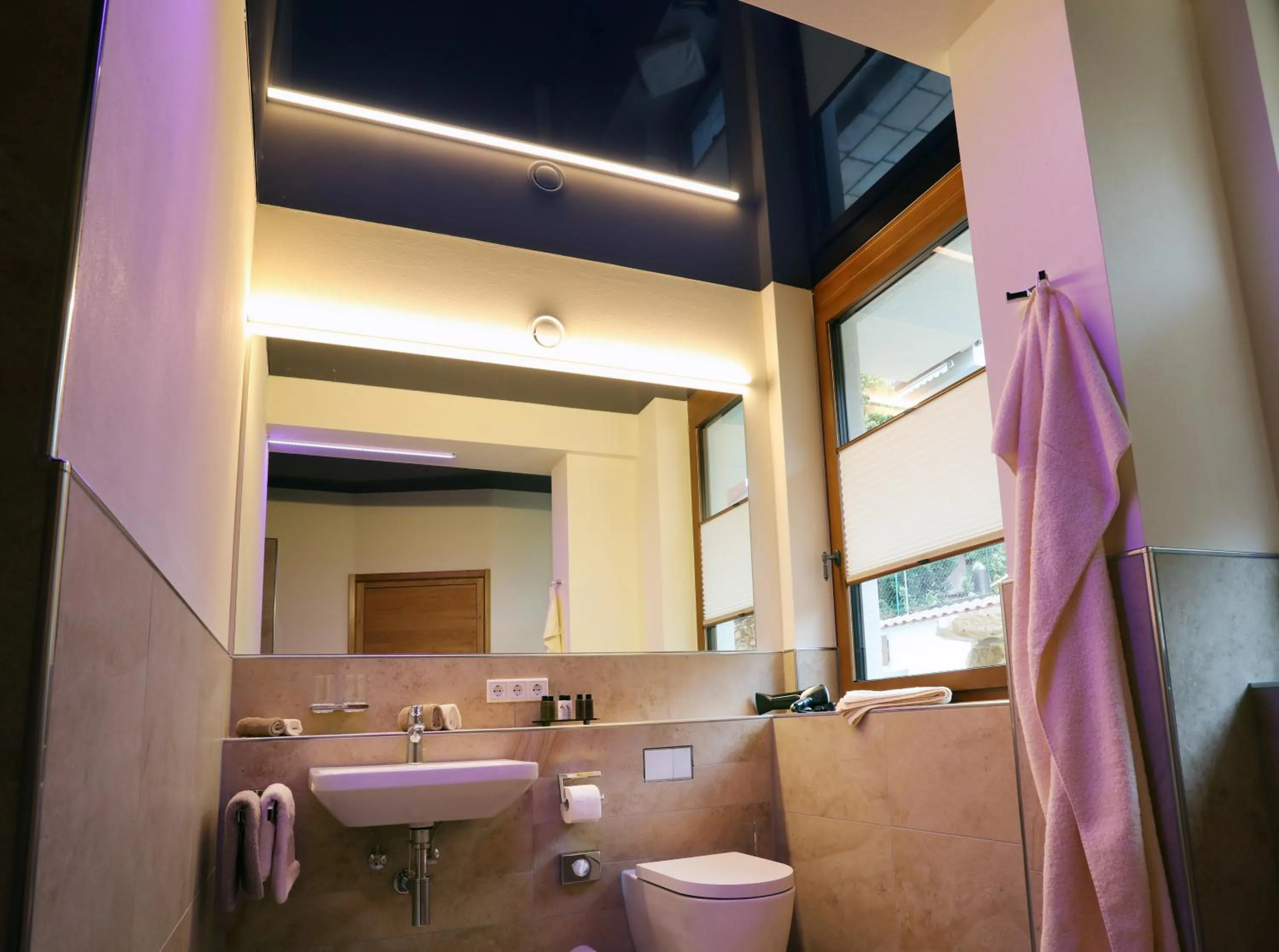 Bathroom in Gästehaus Alte Glaserei