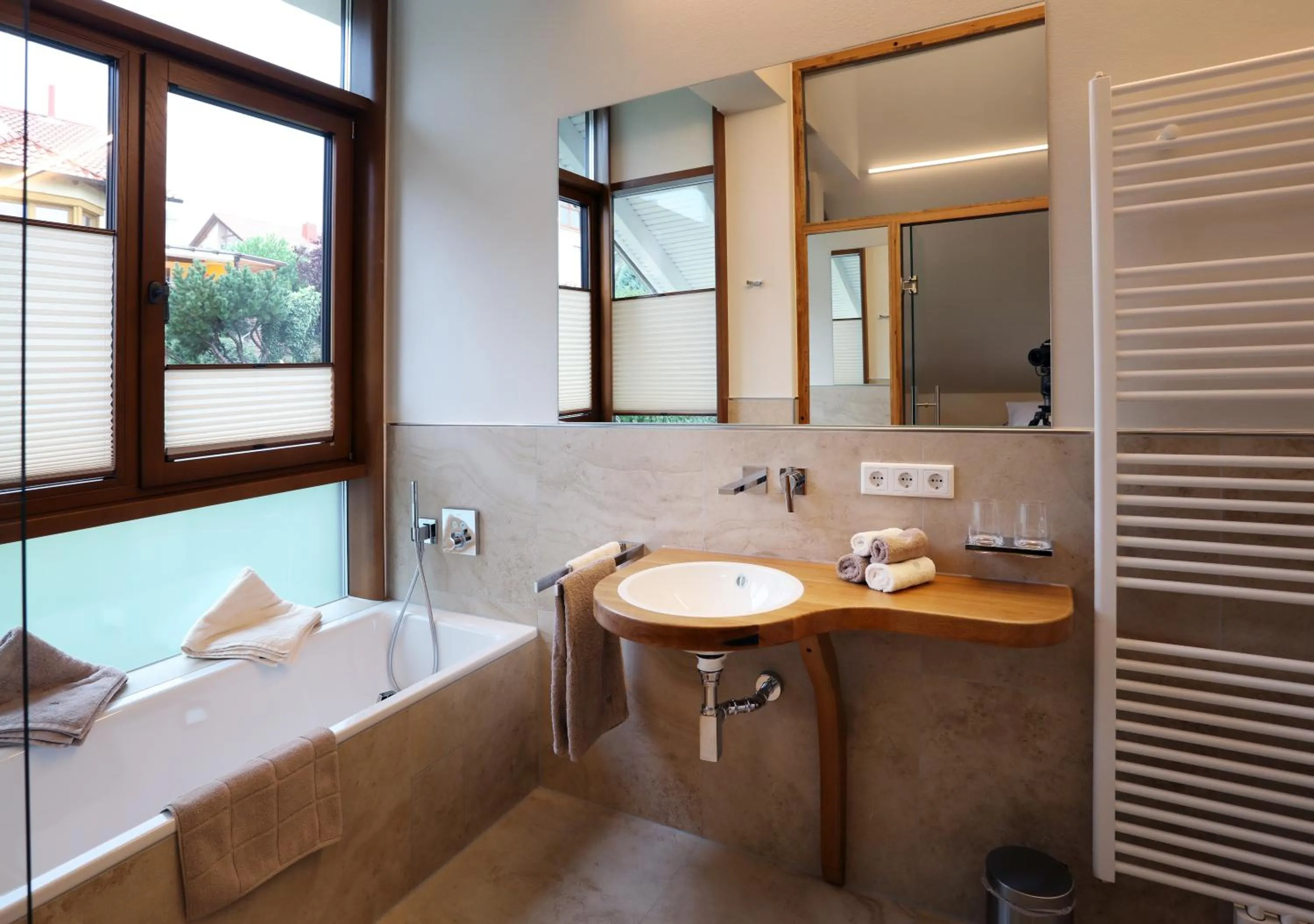 Bathroom in Gästehaus Alte Glaserei