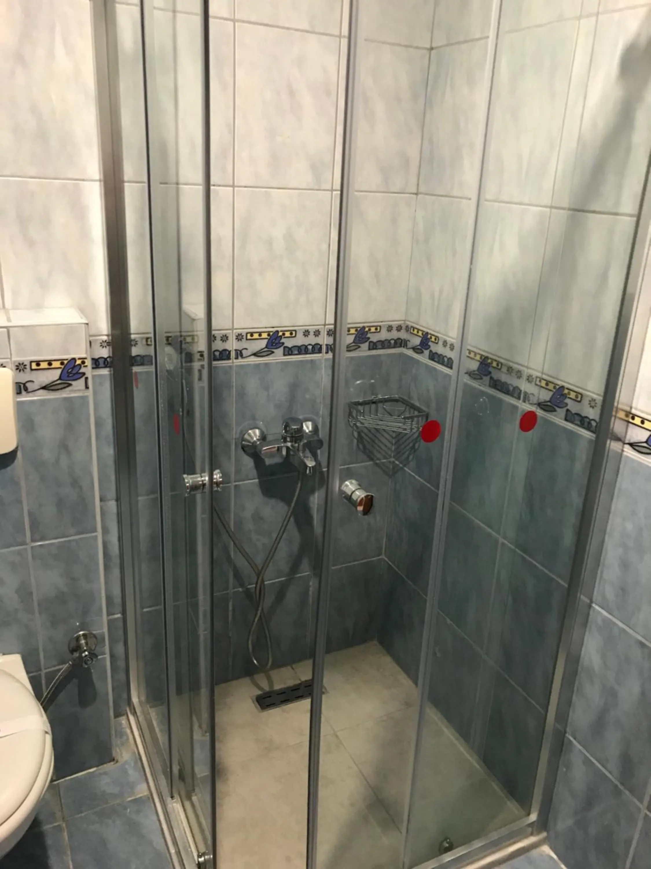 Shower in Muz Hotel