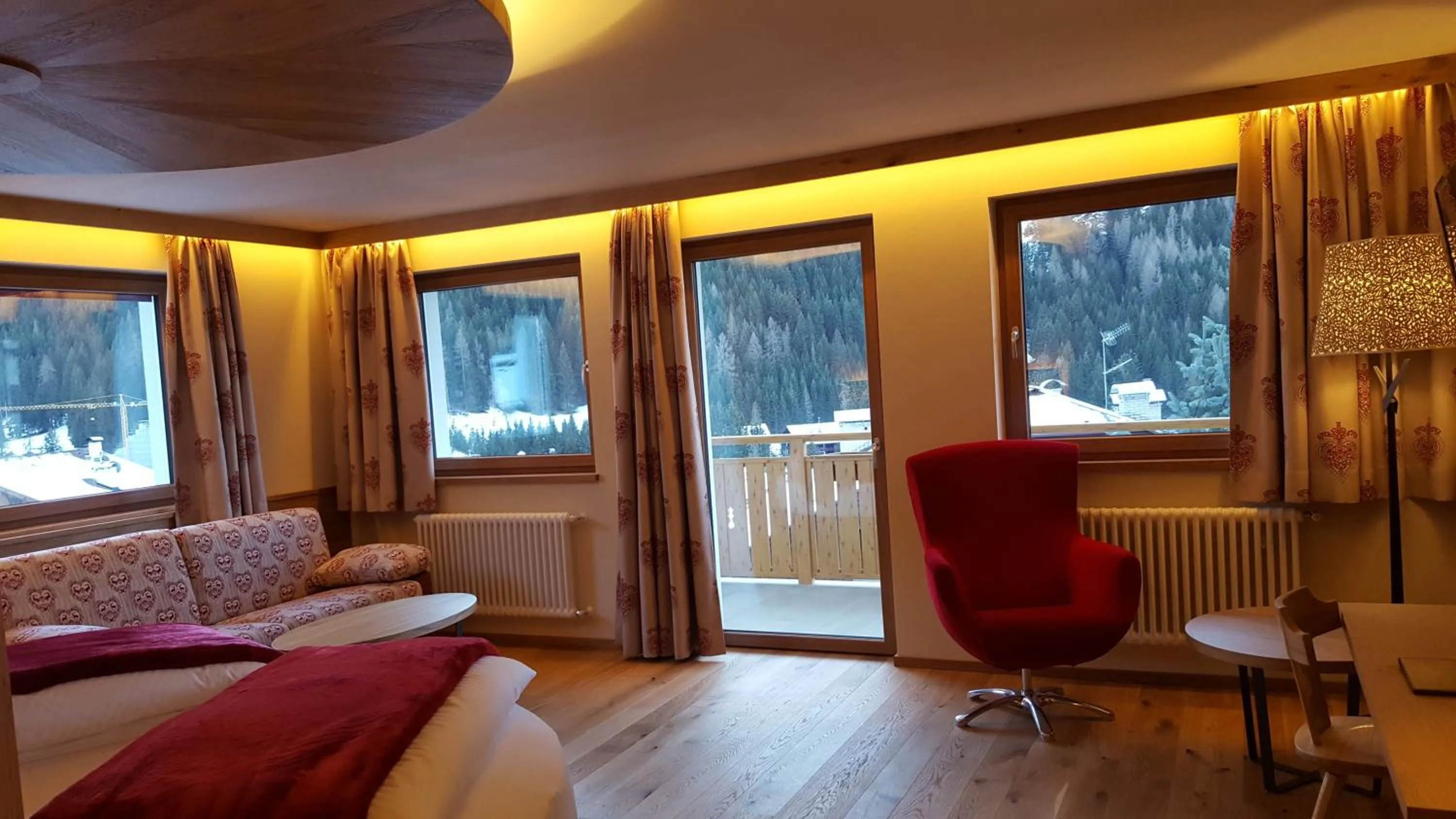 Living room in Hotel Cesa Tyrol