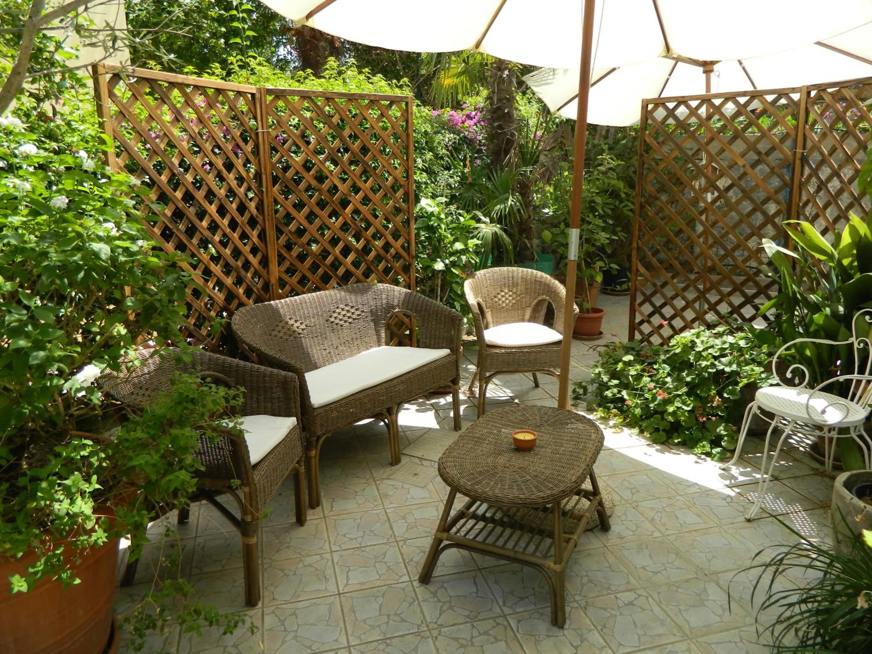 Balcony/Terrace in Hotel Villa Hermosa