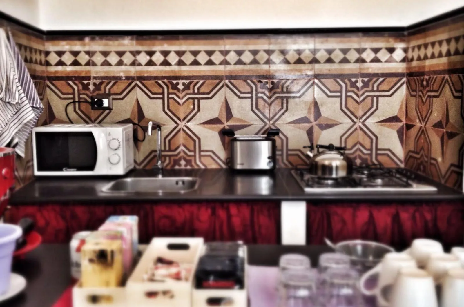 Kitchen or kitchenette in Aghinas