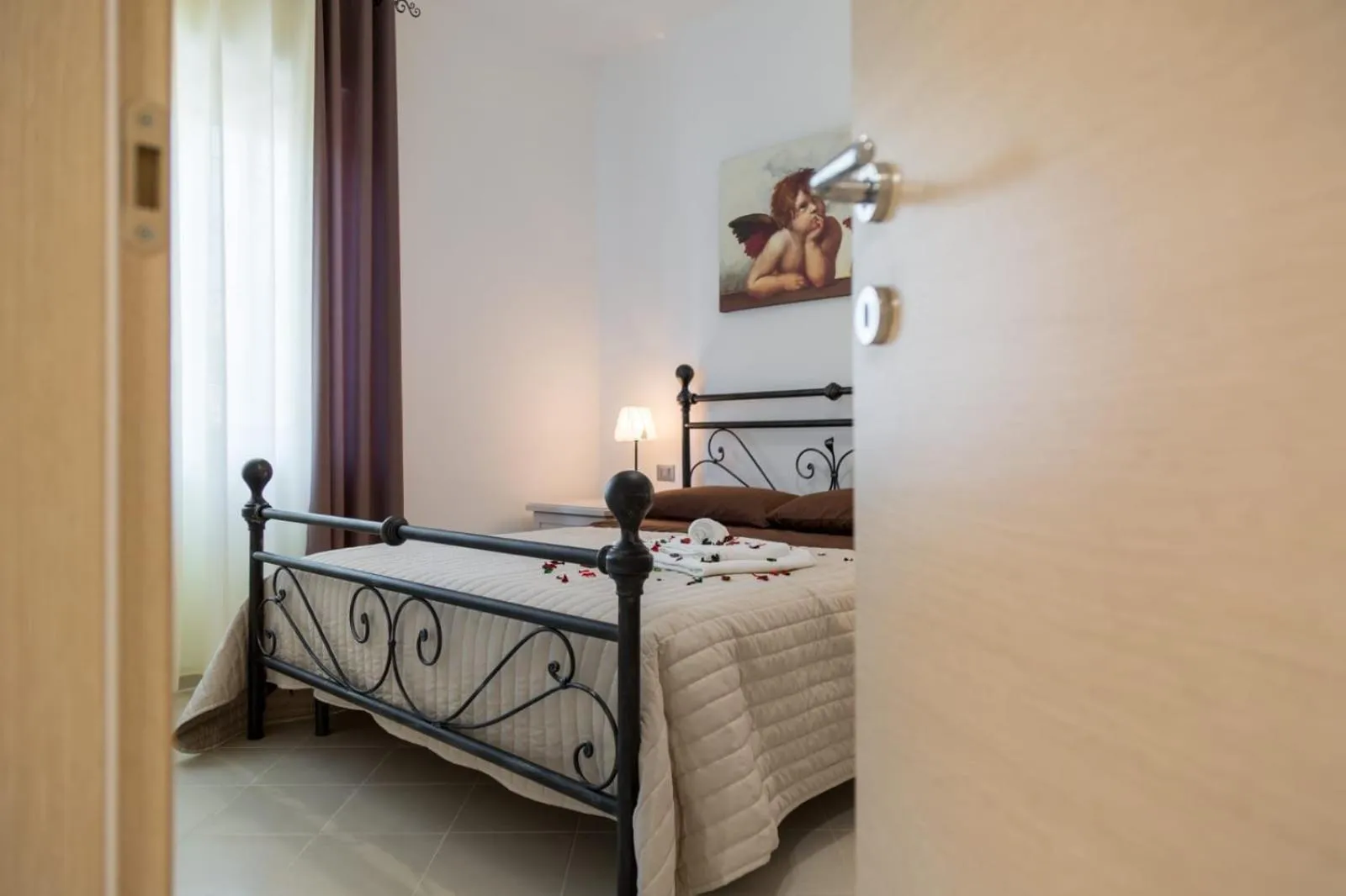 Bed in Villa Rosina
