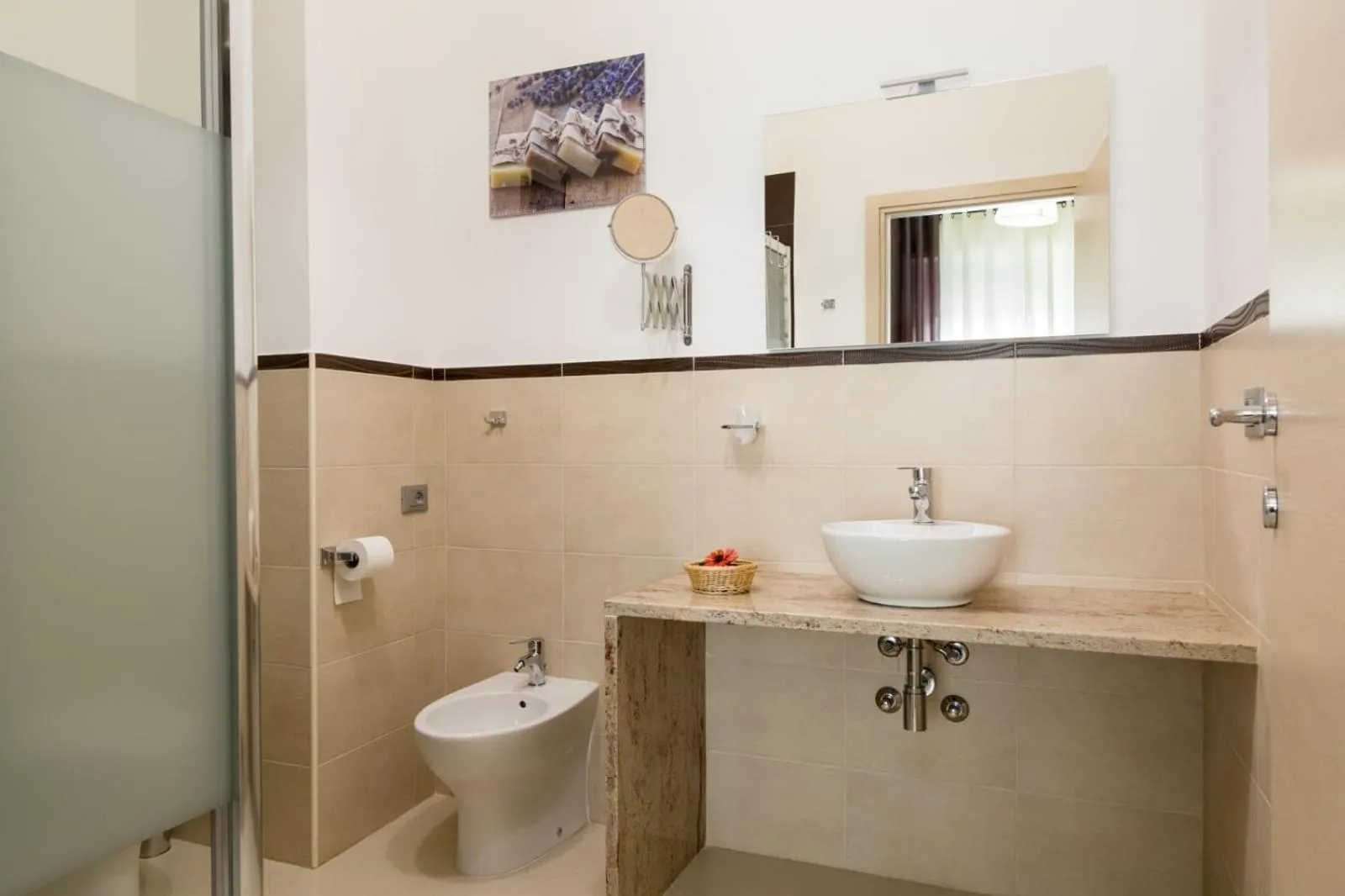 Shower in Villa Rosina