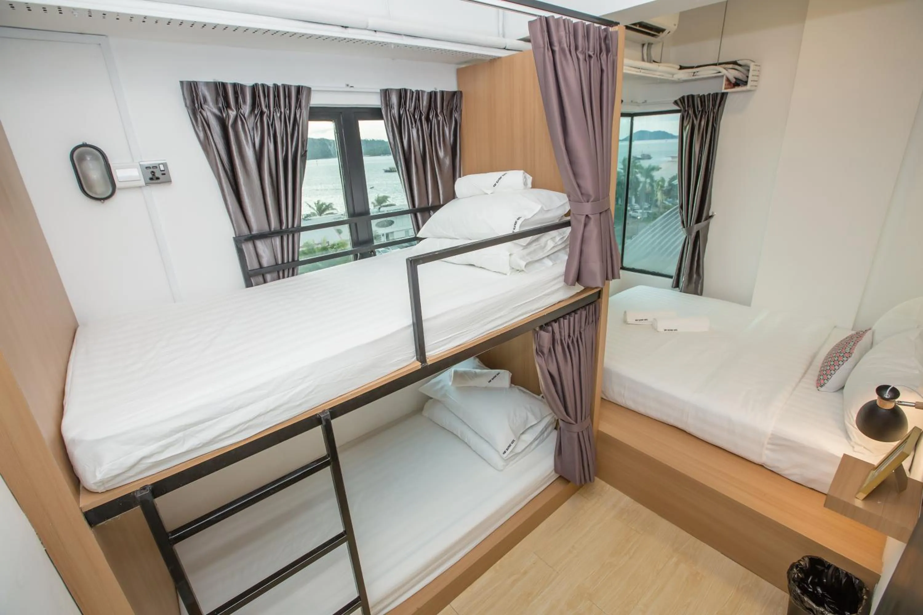 Bed in Homy Seafront Hostel