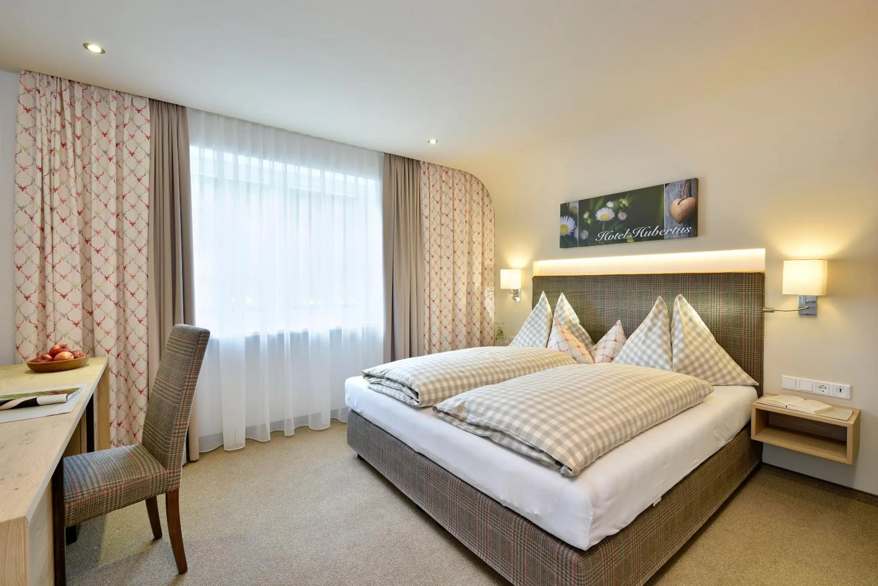 Photo of the whole room, Bed in Hotel Hubertus