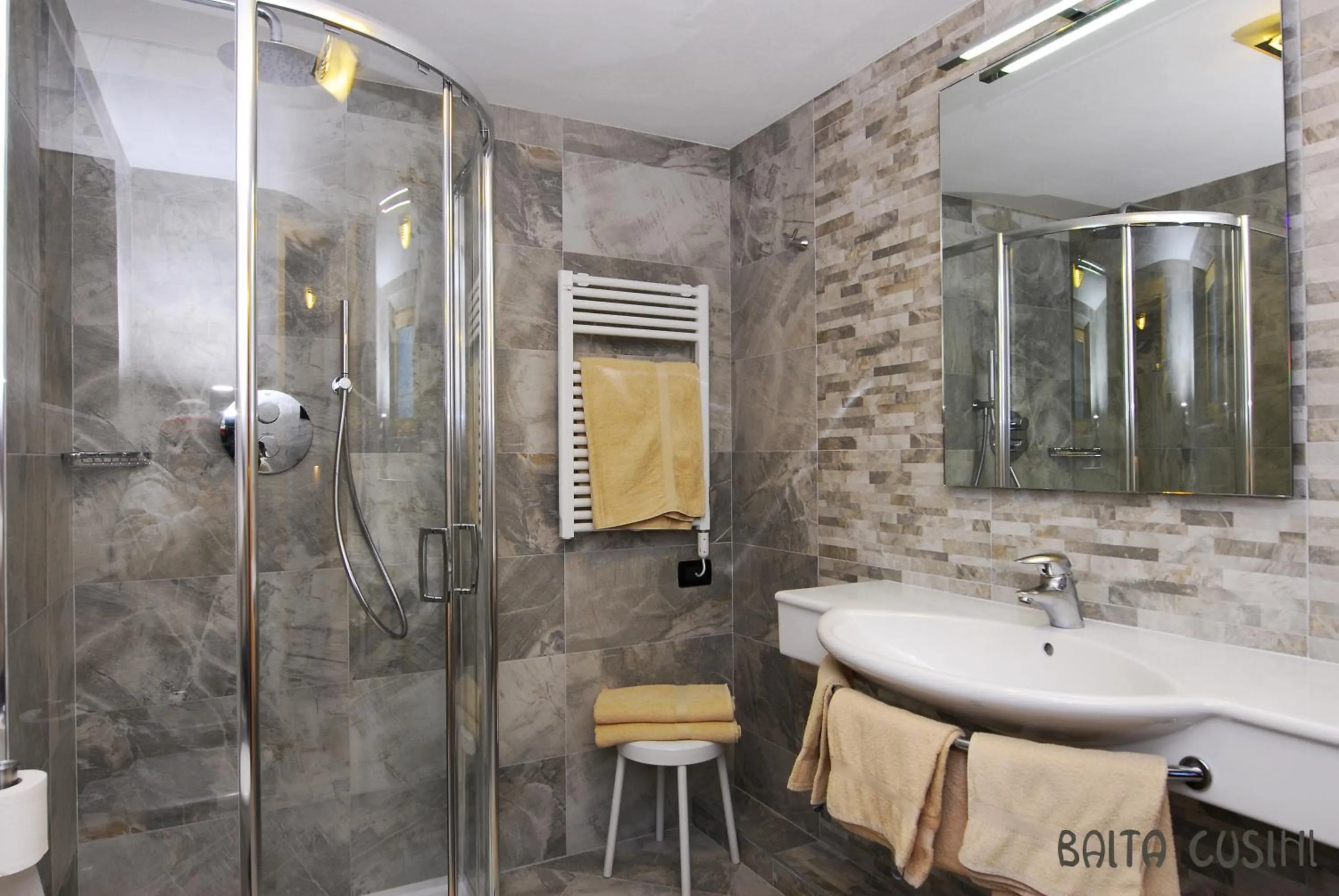 Bathroom in Residence Baita Cusini