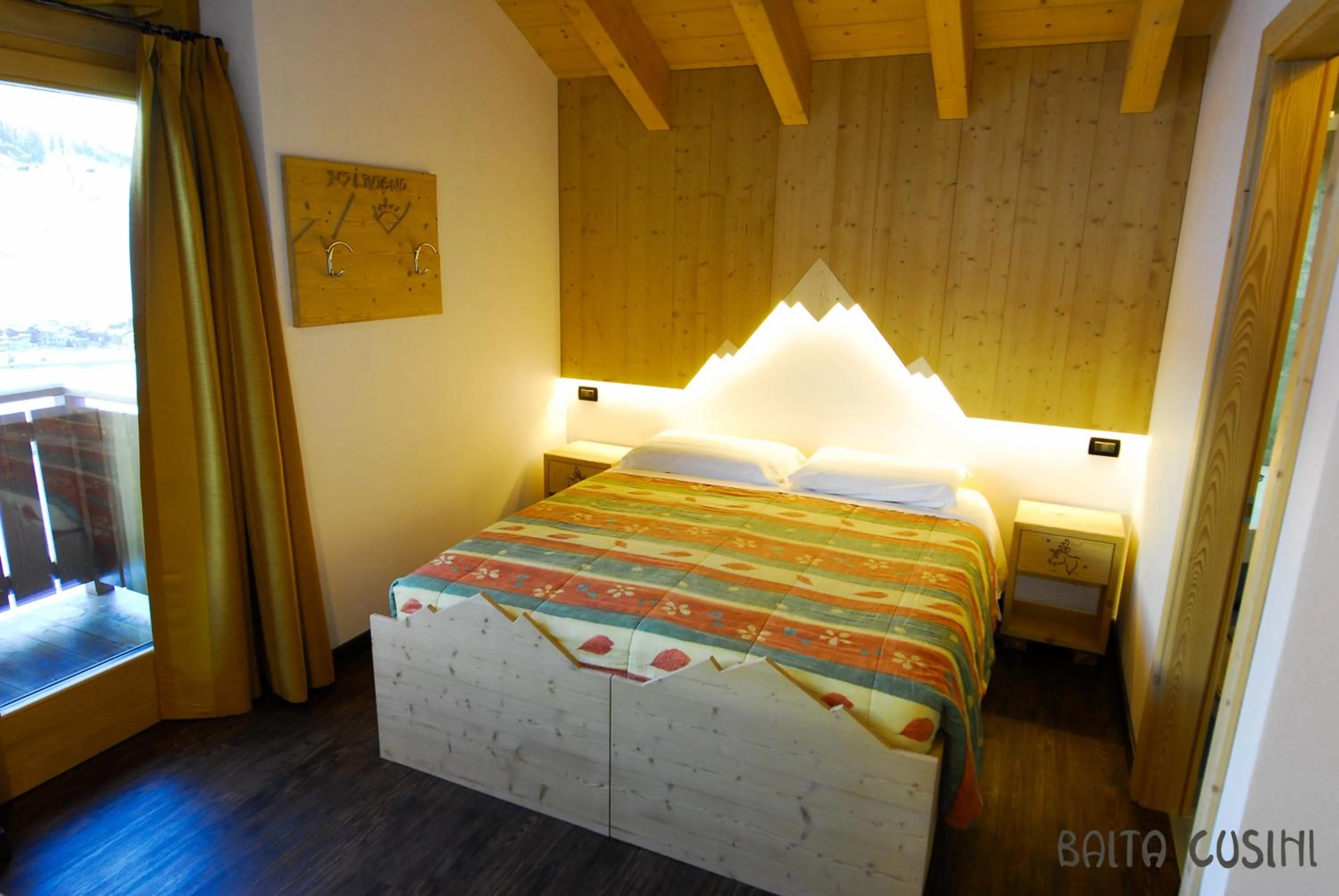 Bedroom, Bed in Residence Baita Cusini