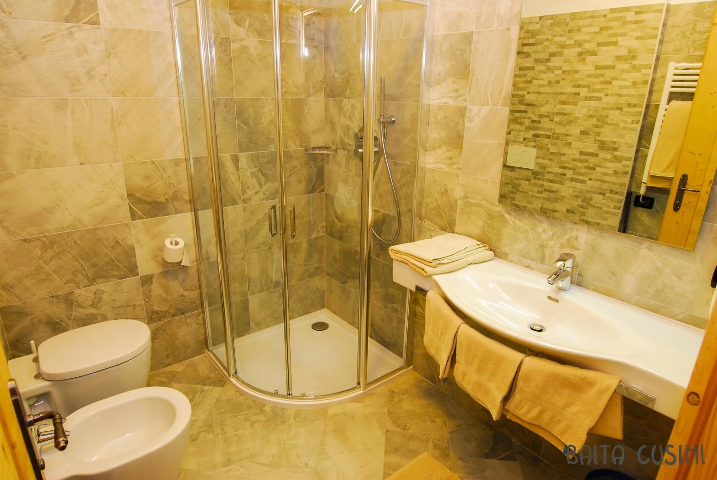 Bathroom in Residence Baita Cusini