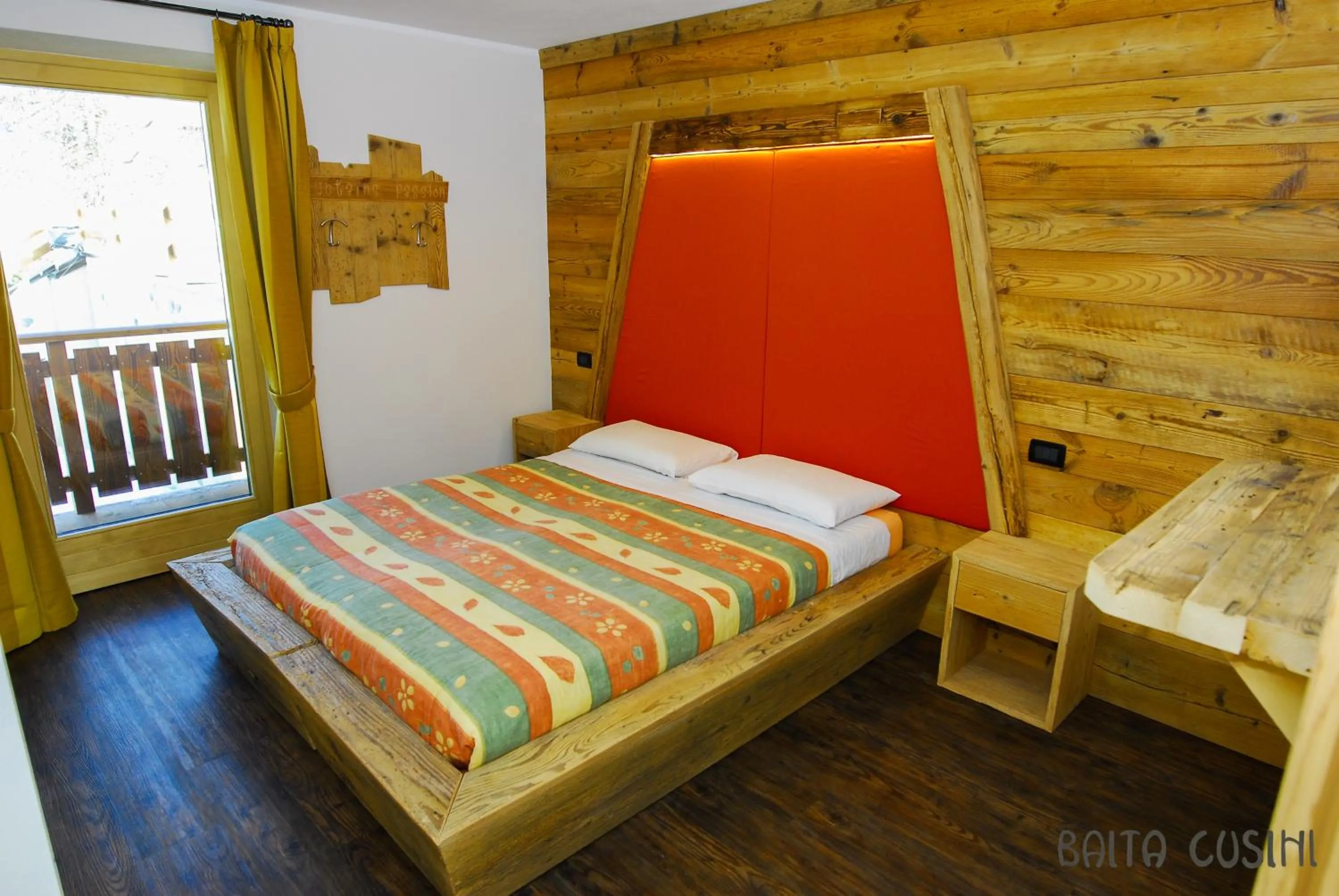 Bedroom, Bed in Residence Baita Cusini
