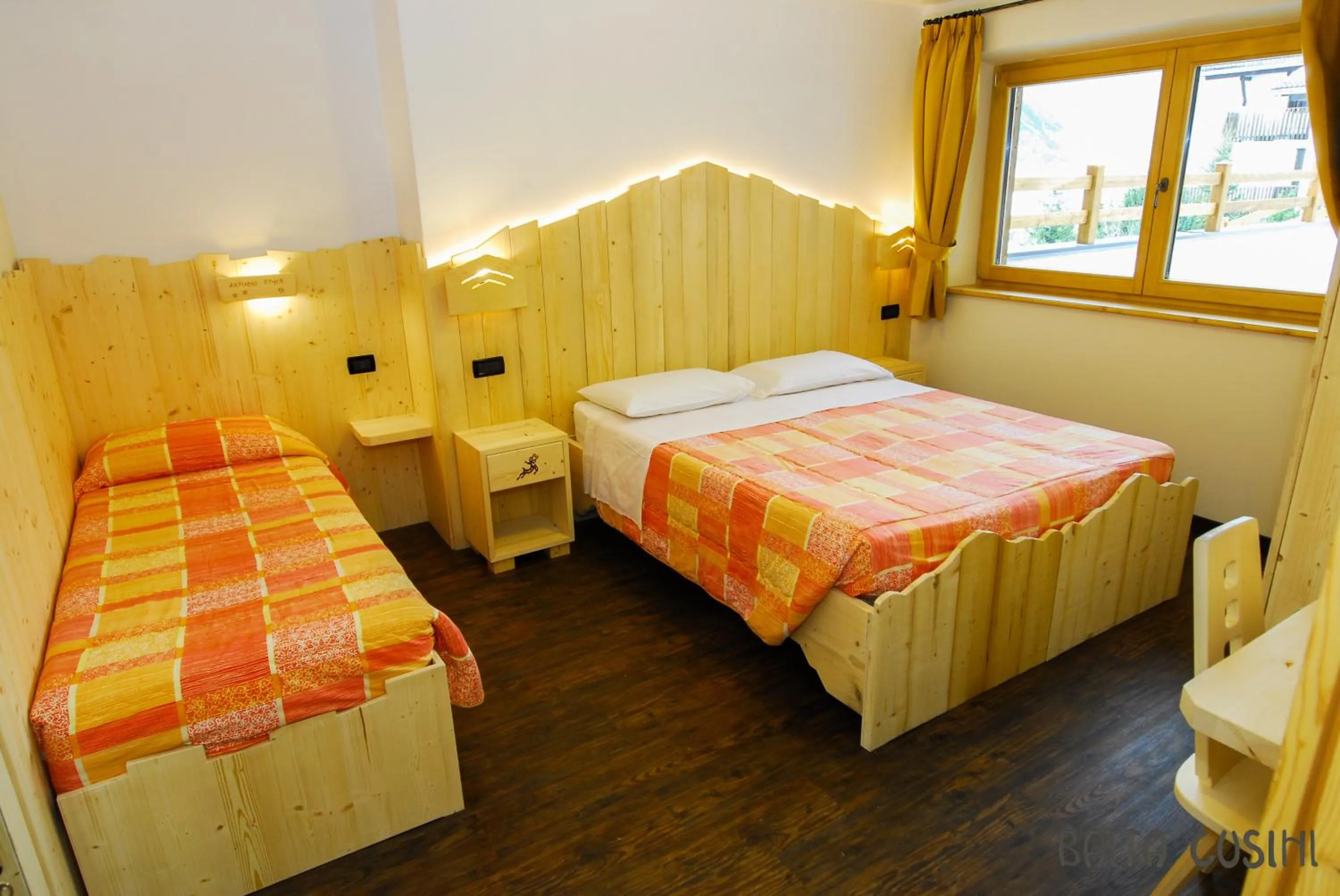 Bedroom, Bed in Residence Baita Cusini