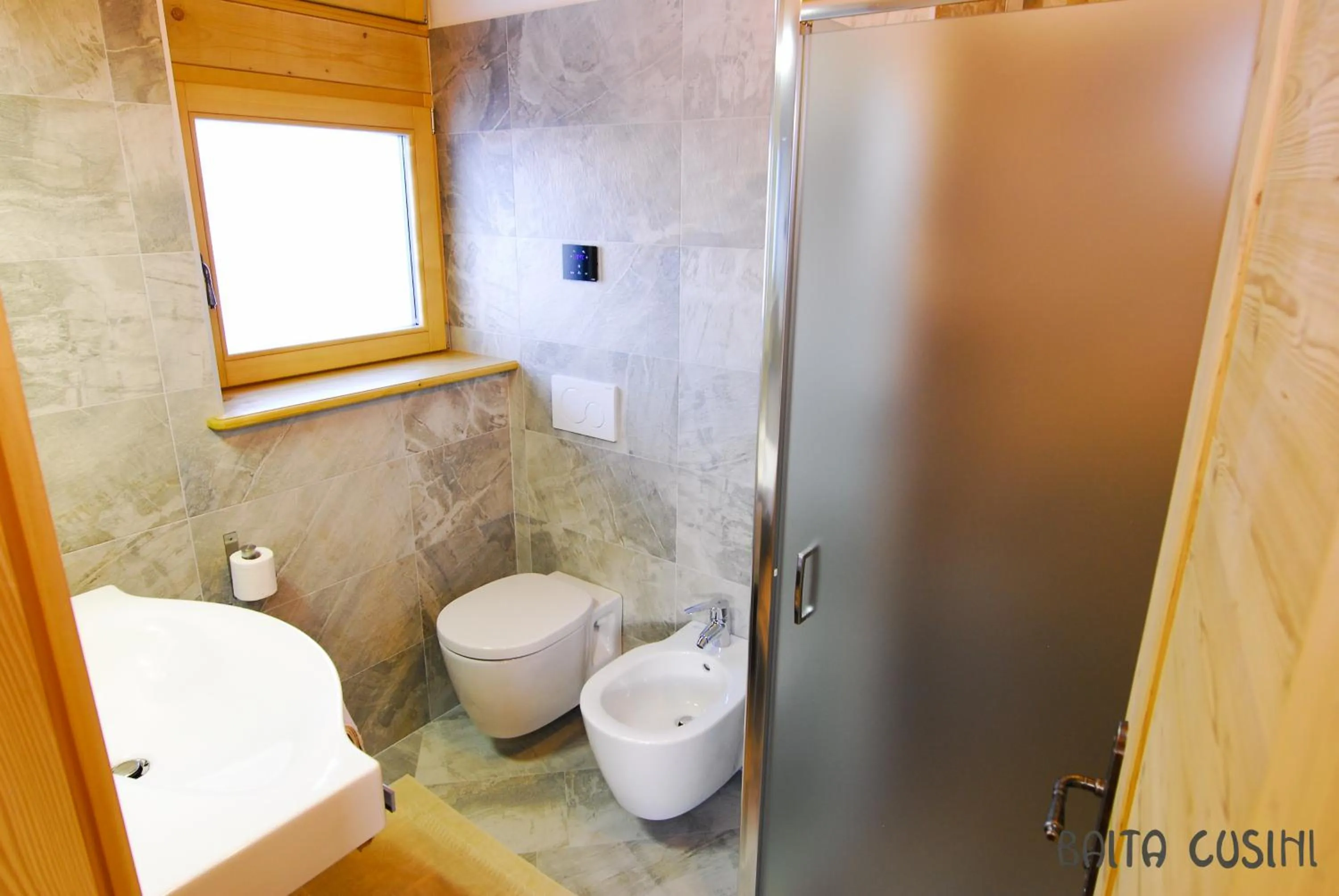 Bathroom in Residence Baita Cusini