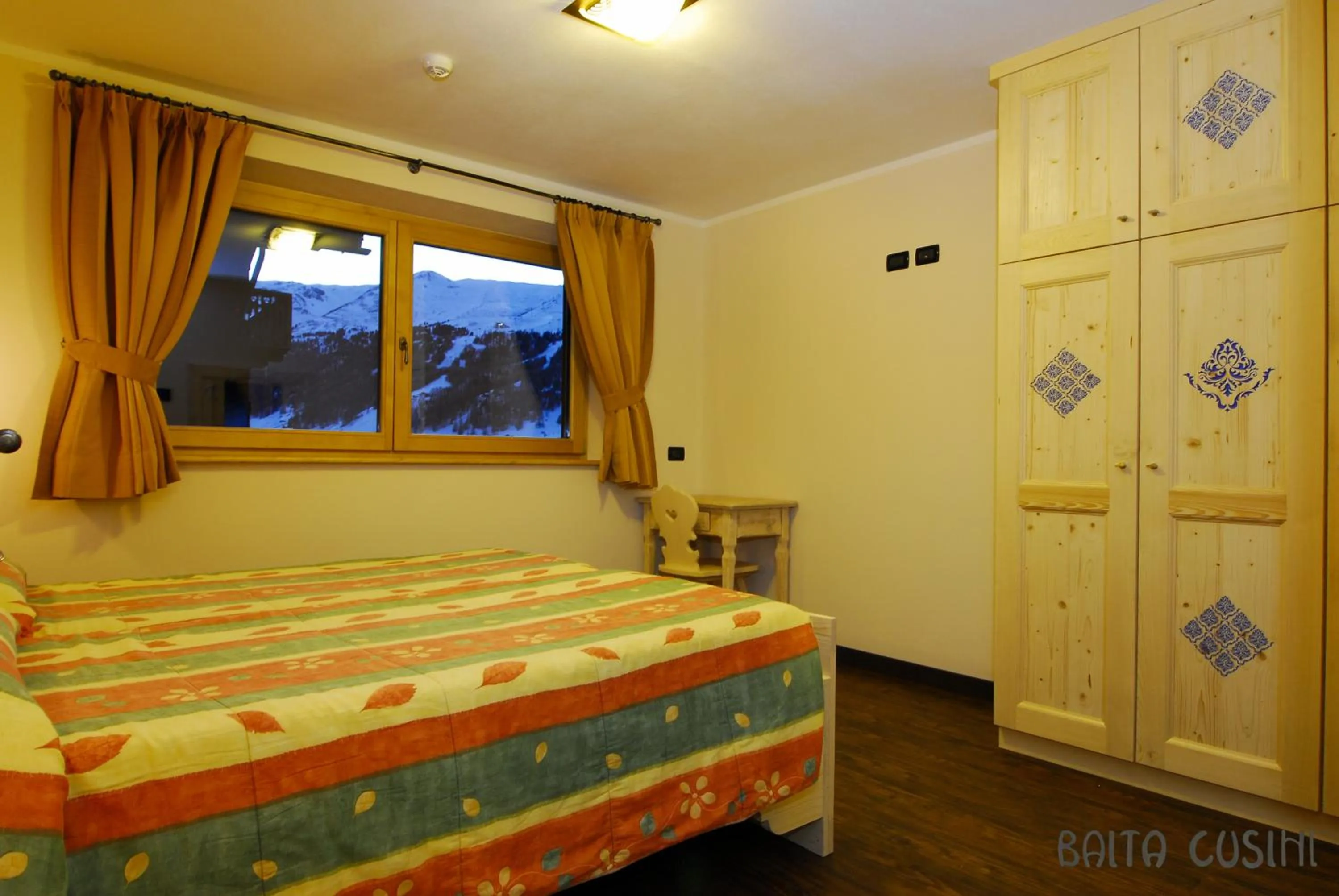 Bedroom, Bed in Residence Baita Cusini