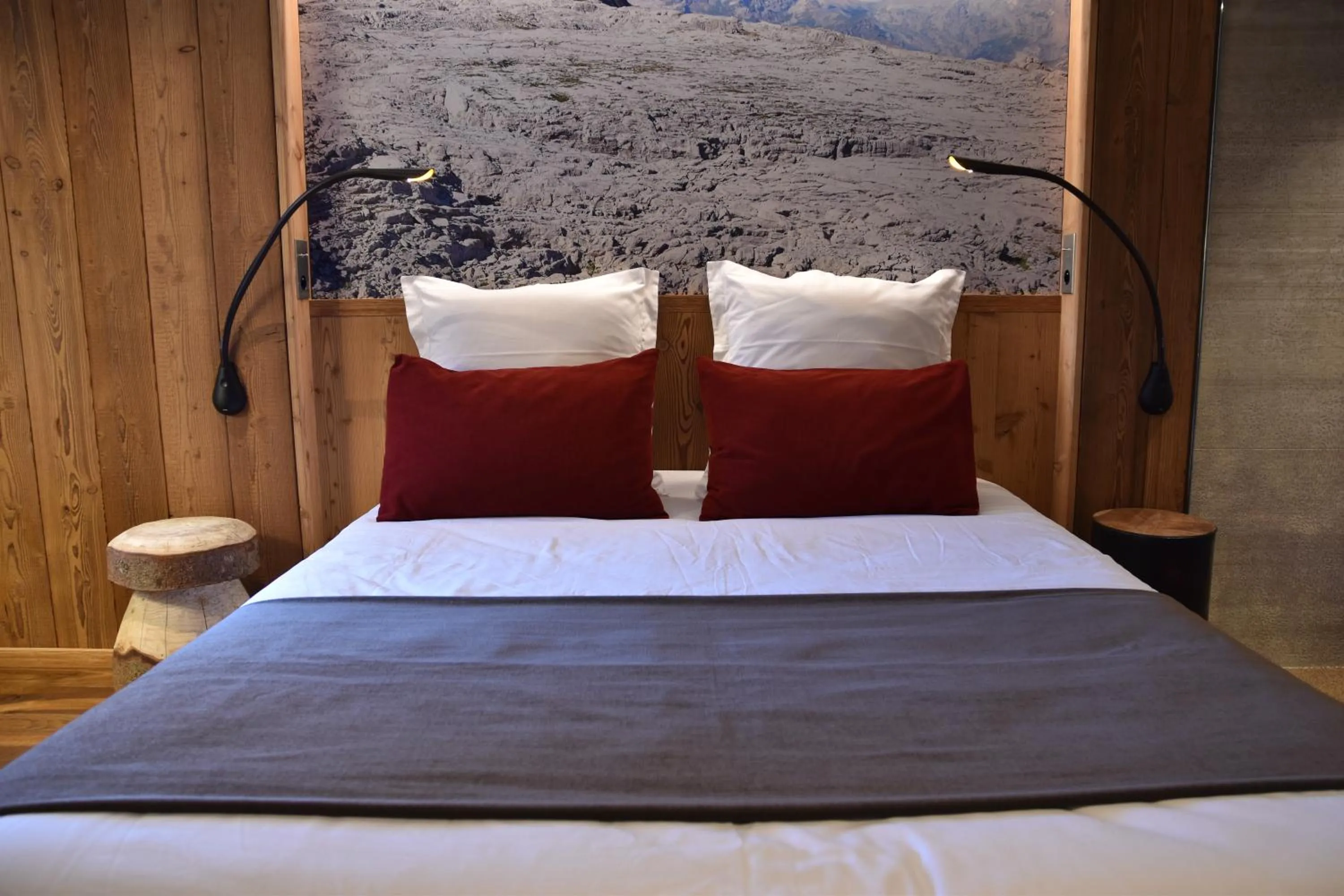 Bed in Hôtel LAPIAZ & Spa - FLAINE