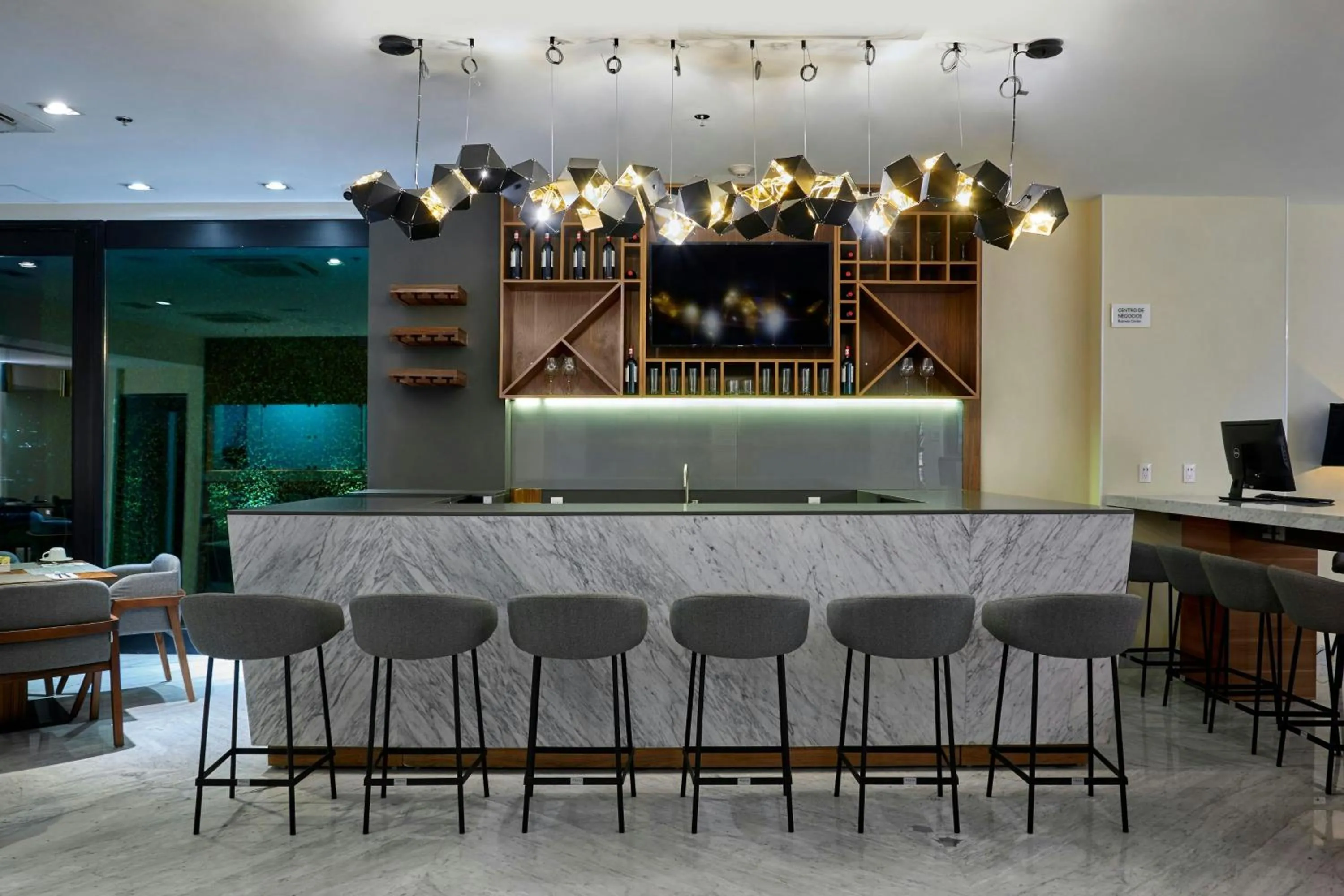 Lounge or bar in SJ Grand Hotel Monterrey