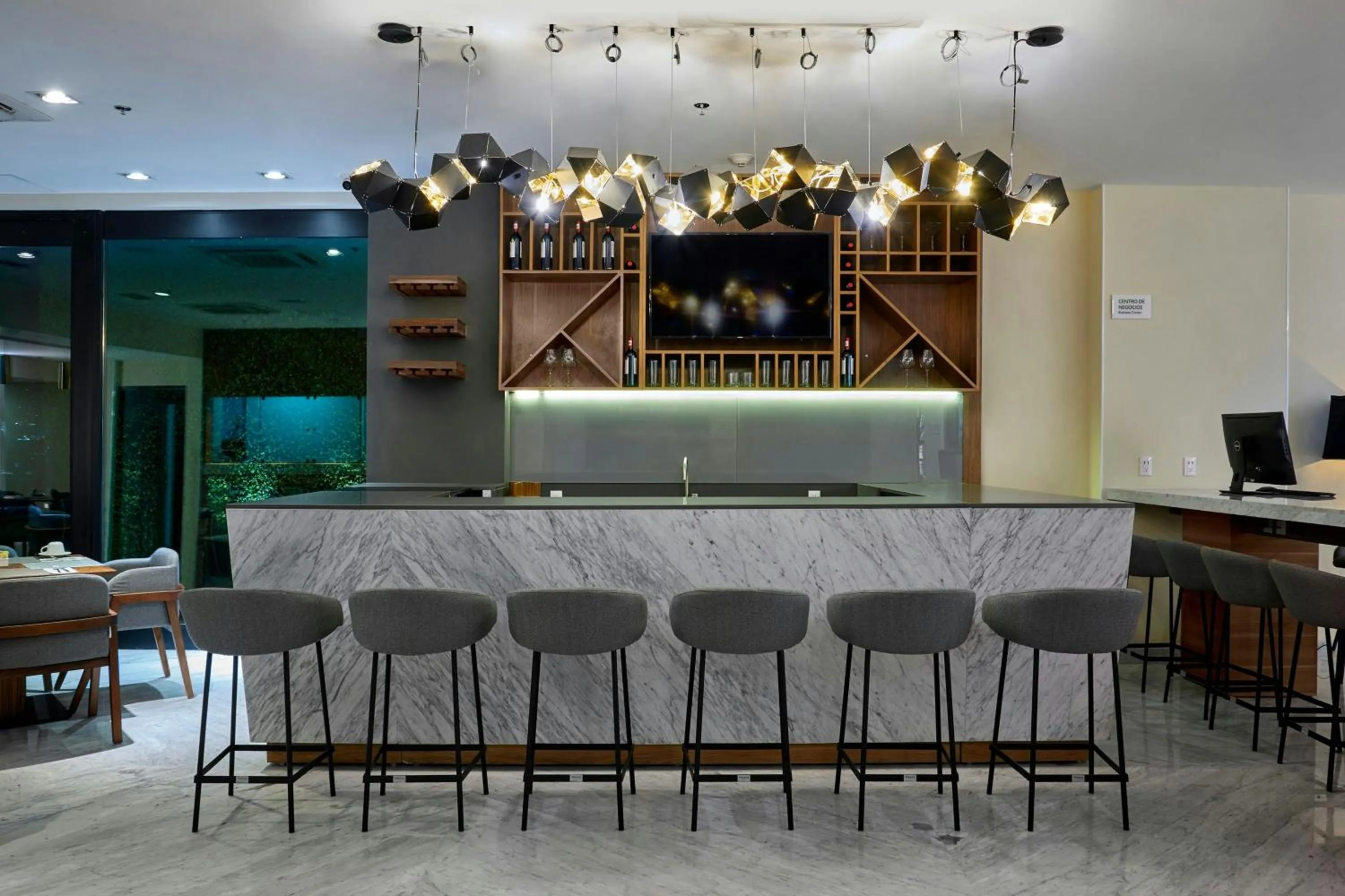 Lobby or reception in SJ Grand Hotel Monterrey