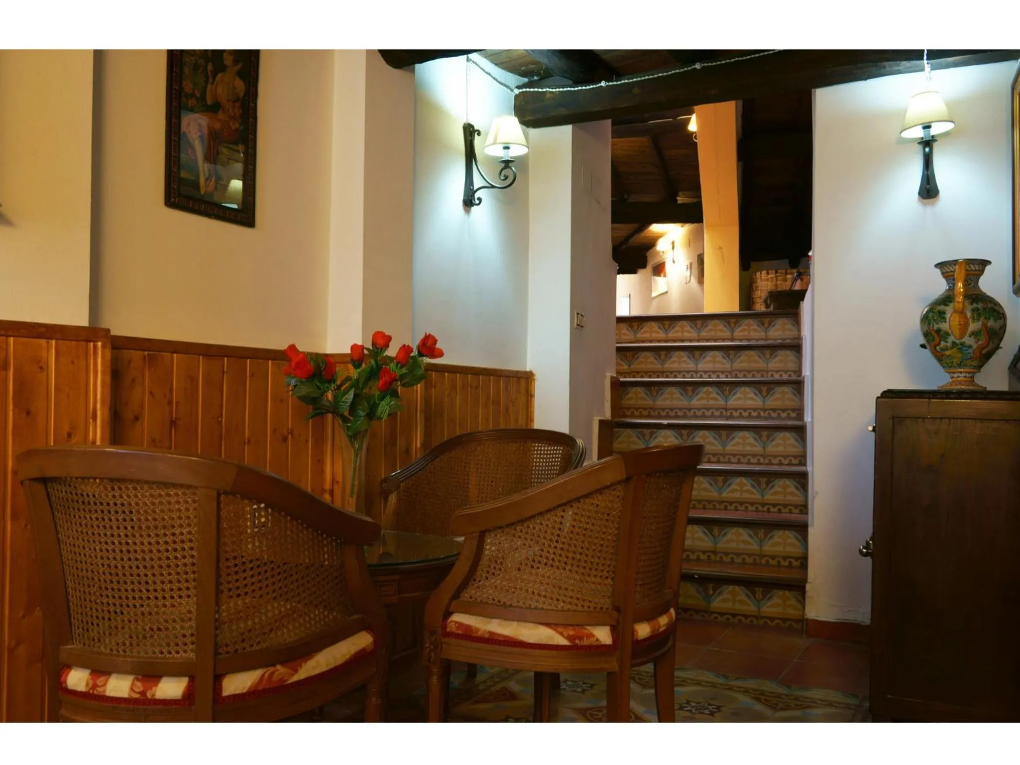 Lobby or reception in Apartamentos Rurales Víctor Chamorro del Arco