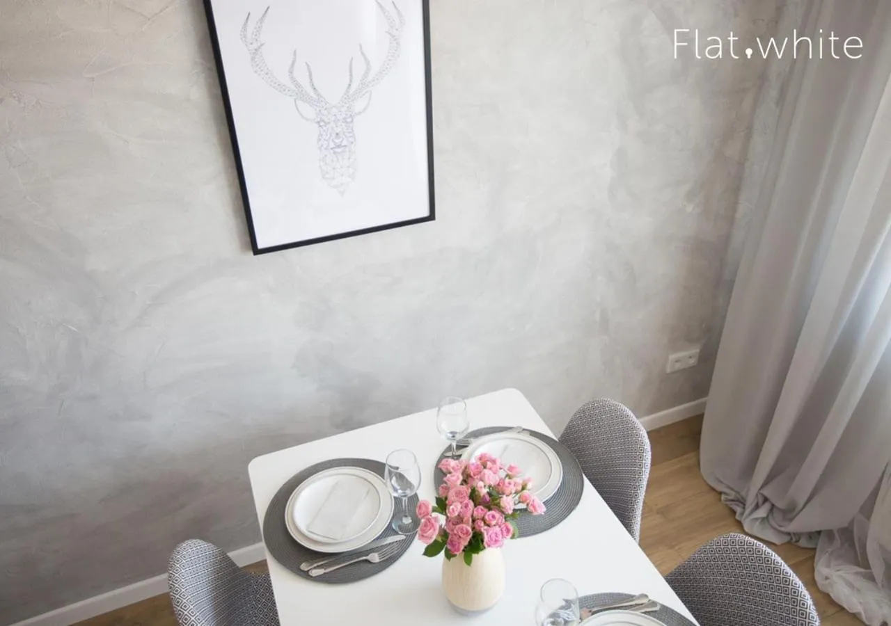 Dining area in Apartamenty Flat White Zamkowa 4-6