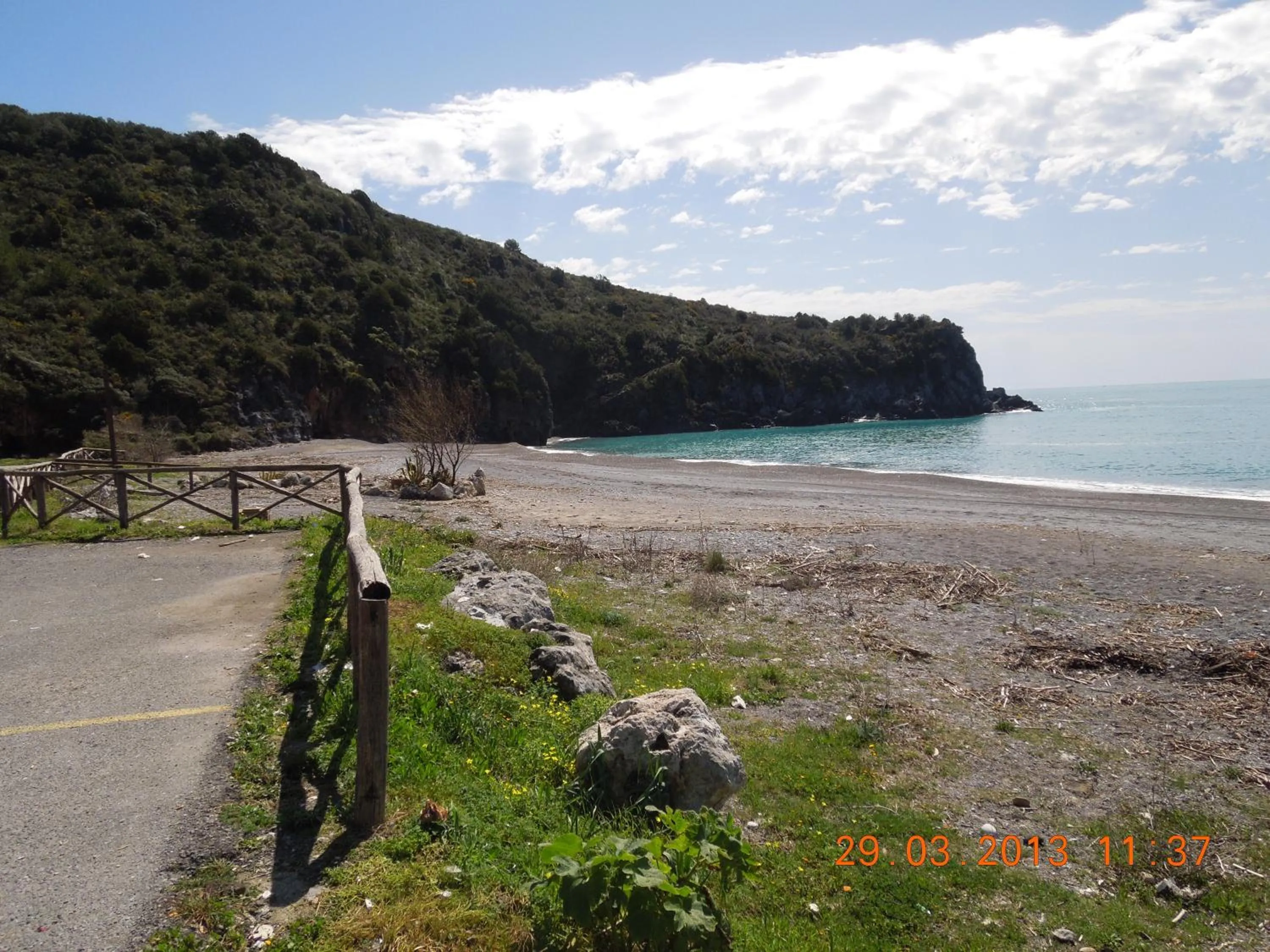 Beach in Delfino