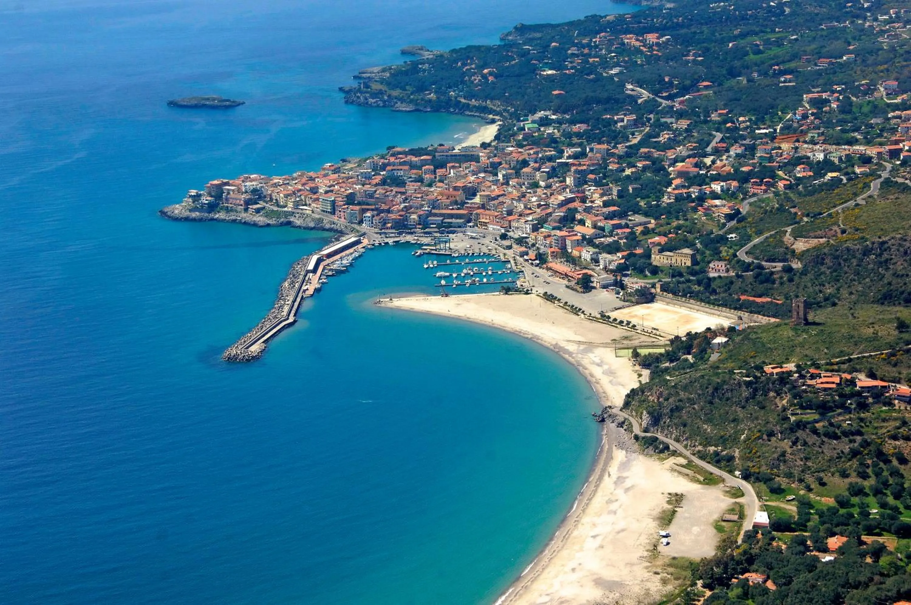 Natural landscape in Delfino