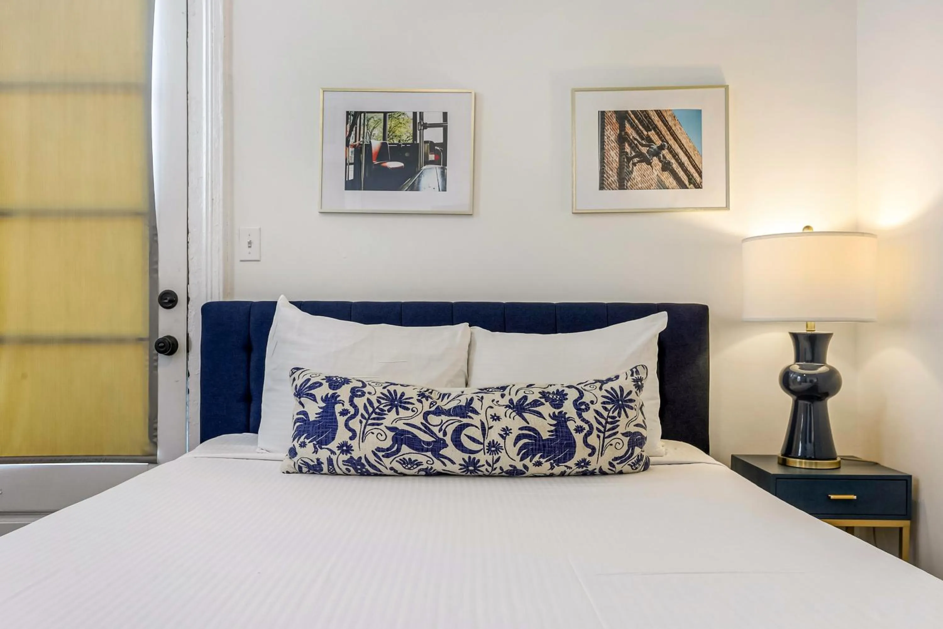 Bedroom, Bed in Private 2BR in Uptown by Hosteeva