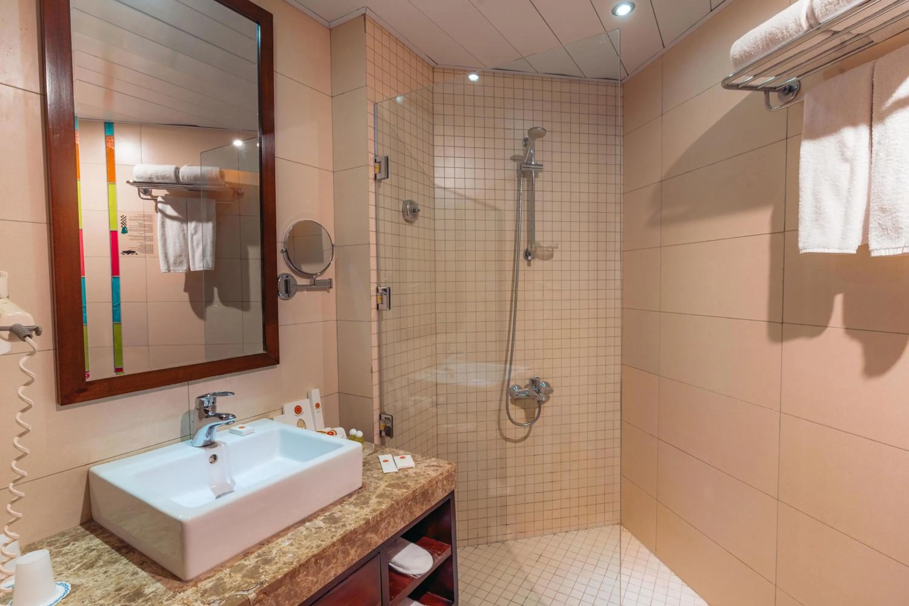 Bathroom in Nubian Village, Families and Couples only