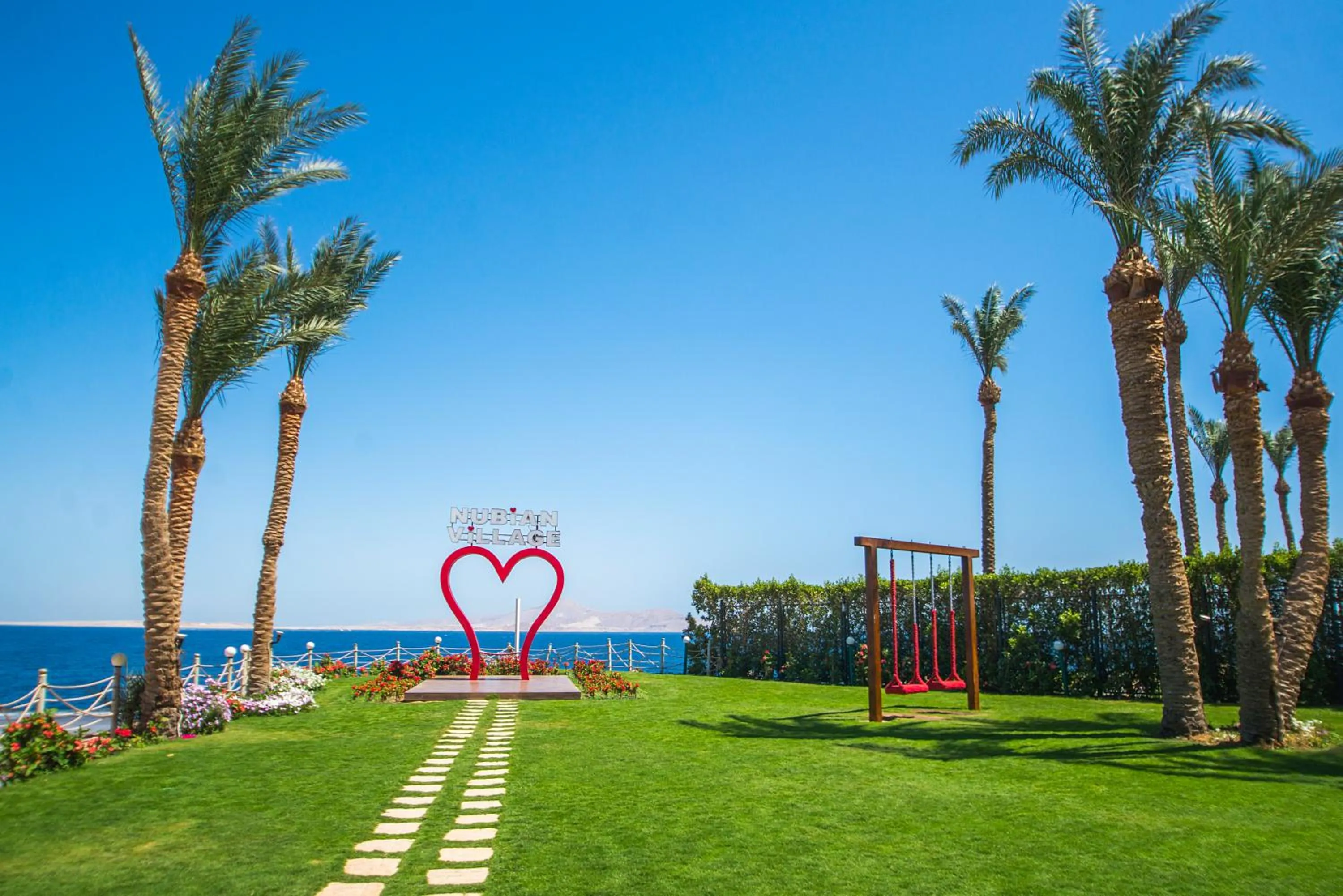 View (from property/room) in Nubian Village, Families and Couples only