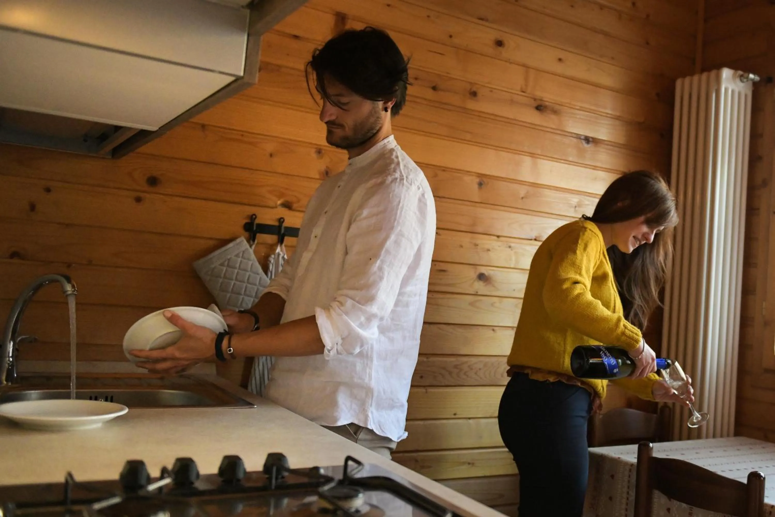 kitchen in Villaggio Gofree