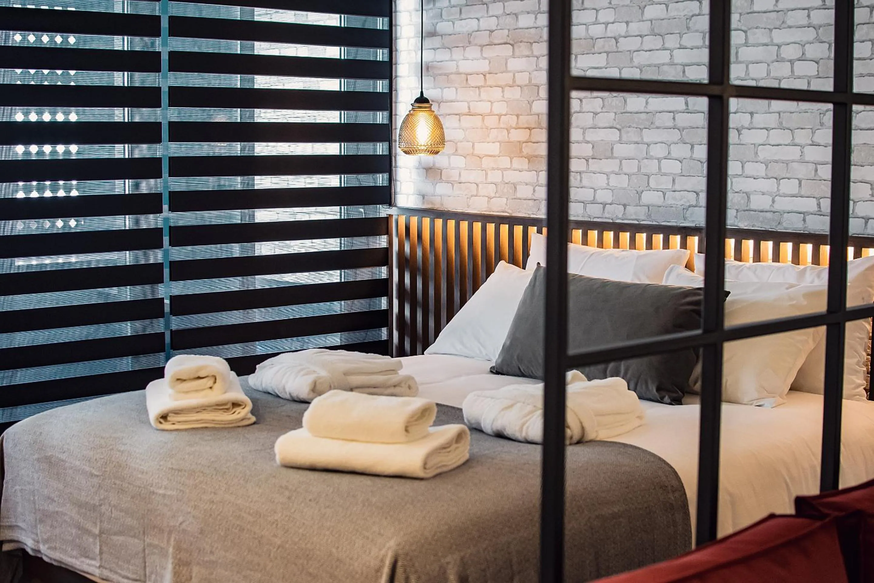 Bed in Project 3 Urban Chic Hotel