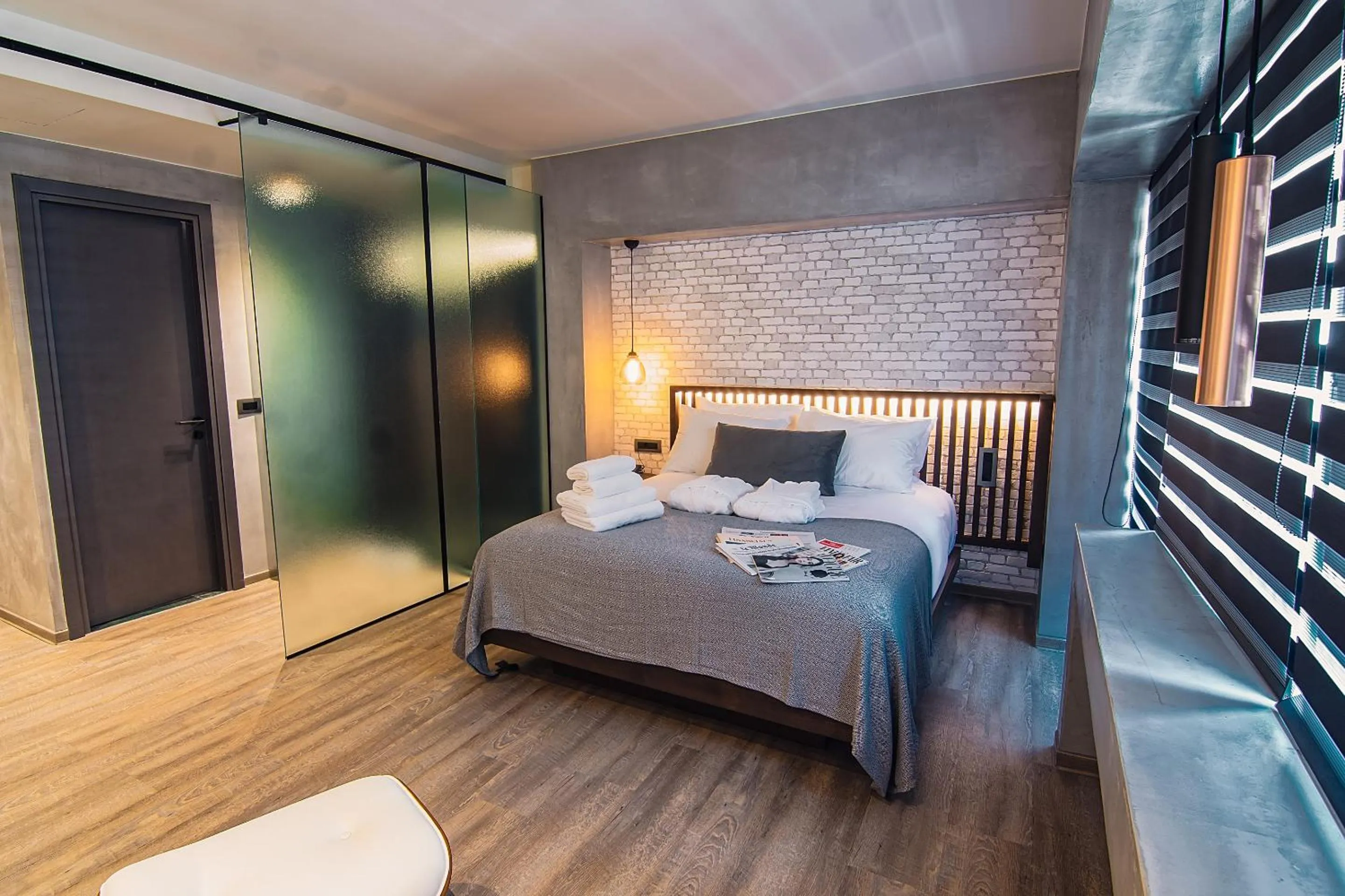 Bed in Project 3 Urban Chic Hotel