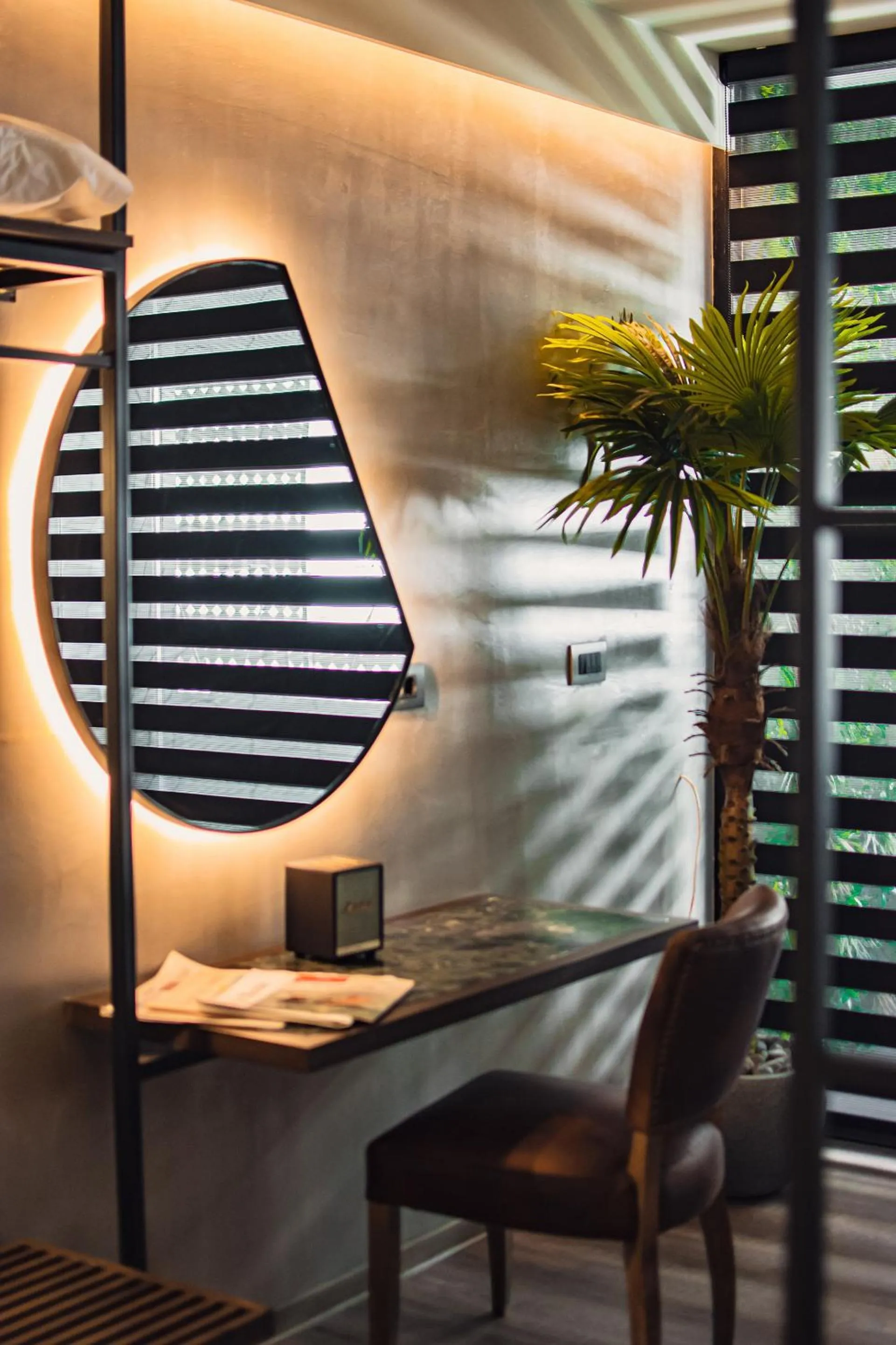 Seating area in Project 3 Urban Chic Hotel