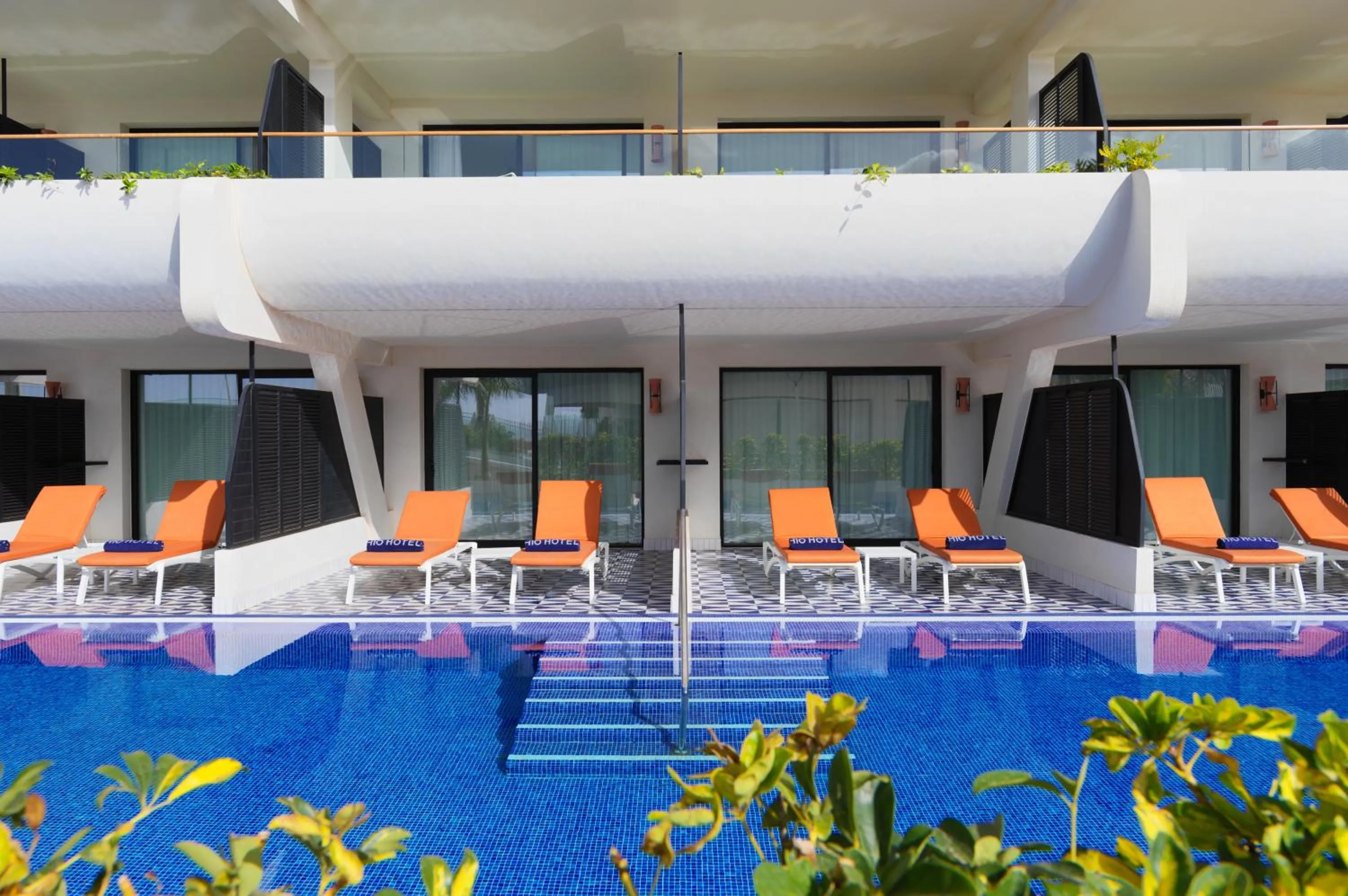 Pool view in H10 Atlantic Sunset Horizons Collection