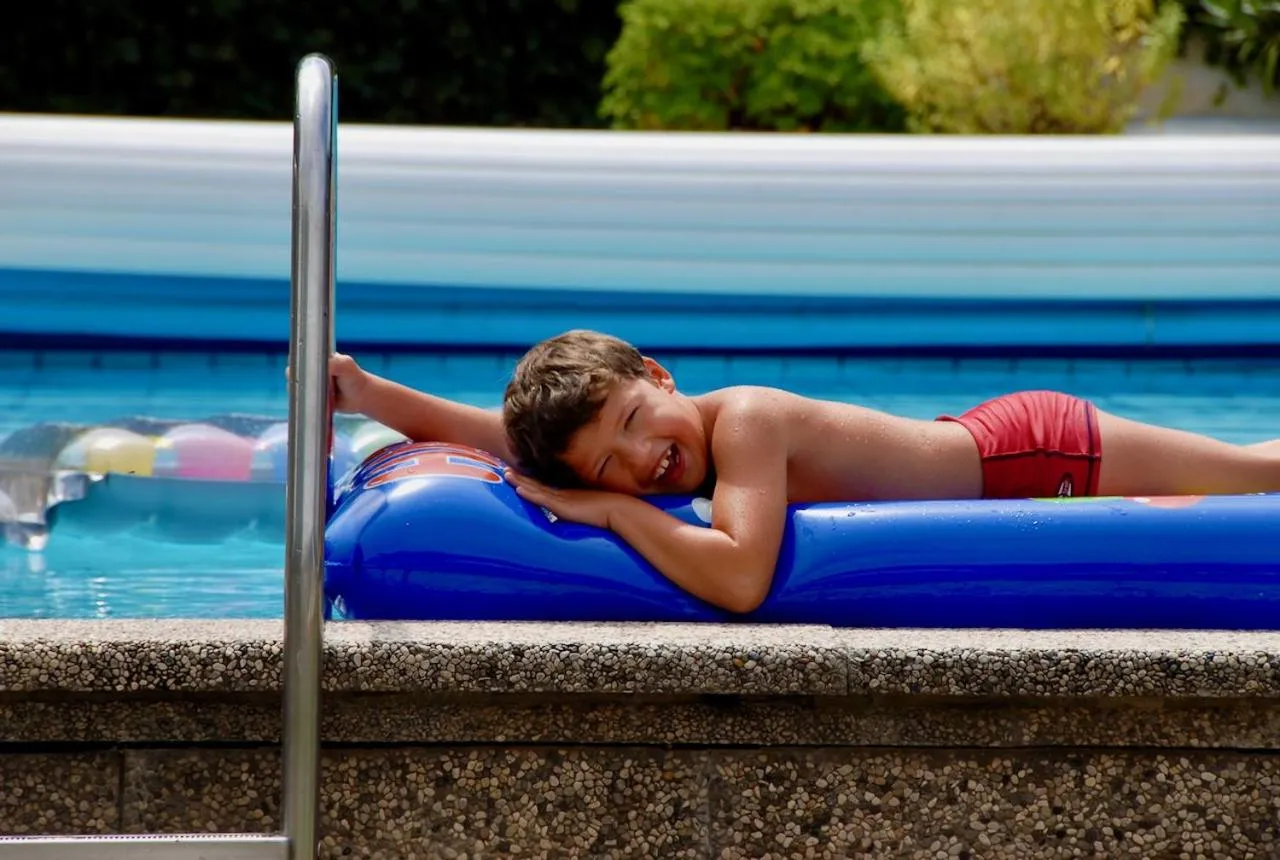 young children in Hotel Velden Bacherlwirt