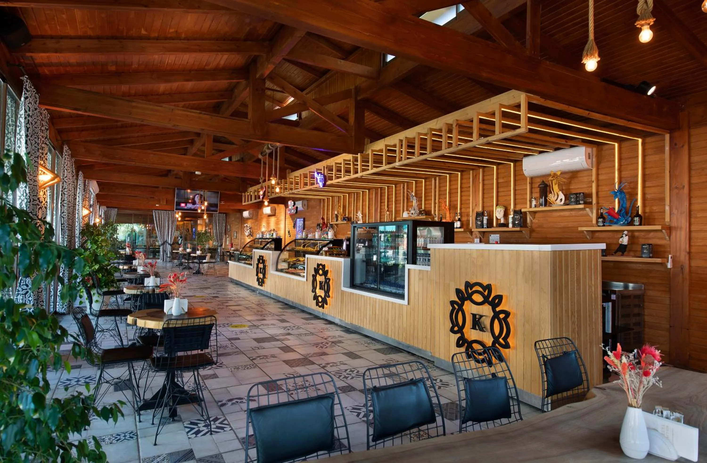 Lounge or bar, Restaurant/Places to Eat in Kamelya K Club - All Inclusive