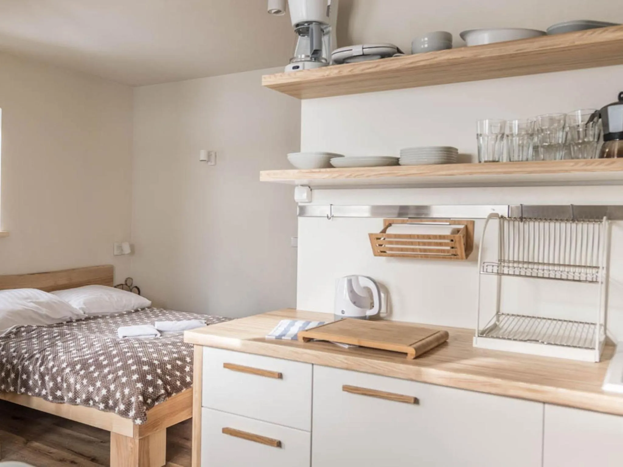 Coffee/tea facilities, Bed in ZAKOPIANA