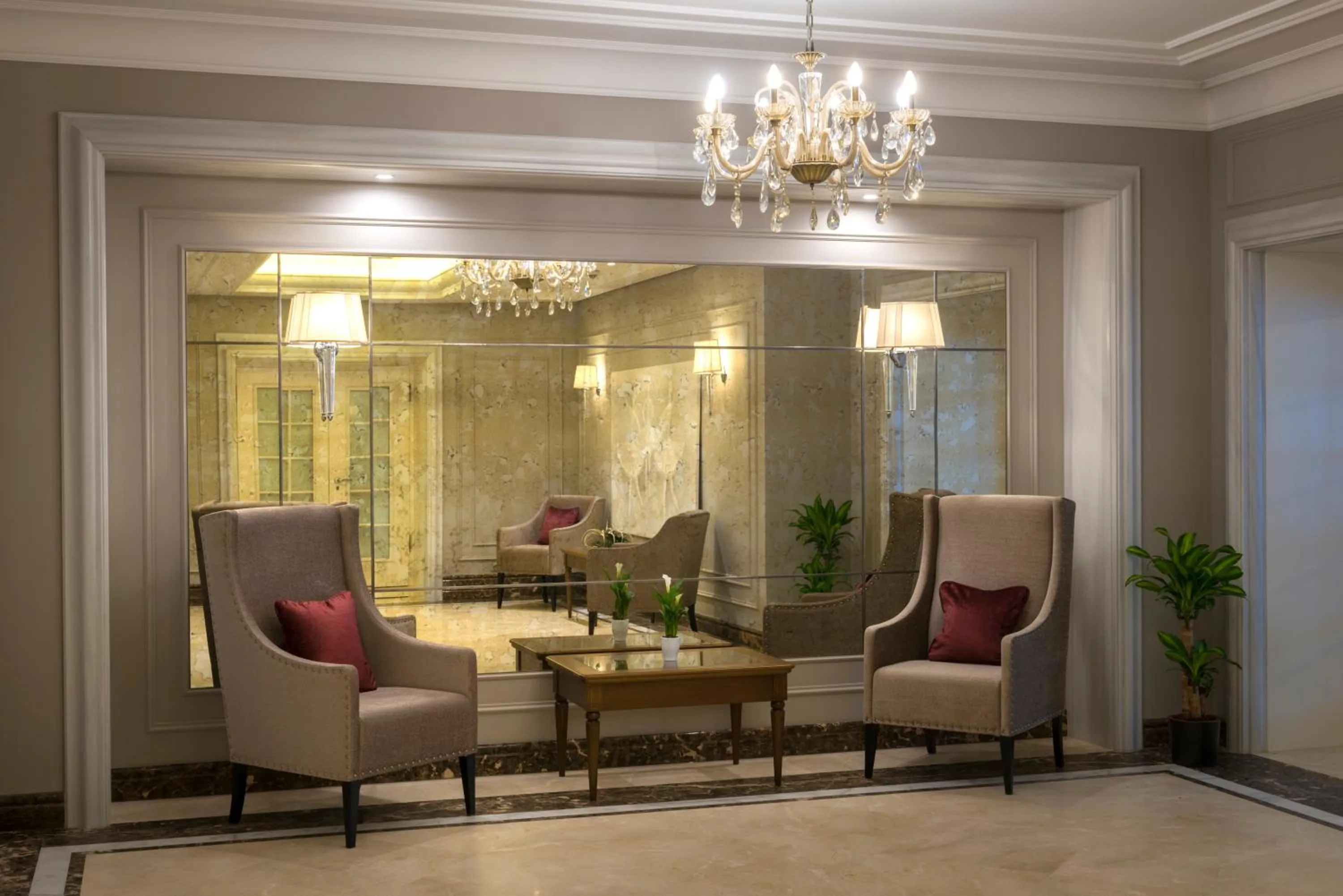 Lobby or reception in Park Hotel & Spa Katharina