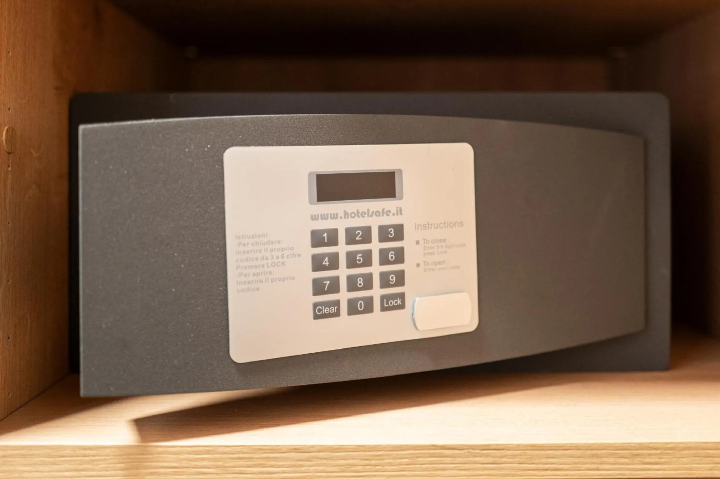 safe in Hotel MANTOVA Vrhnika