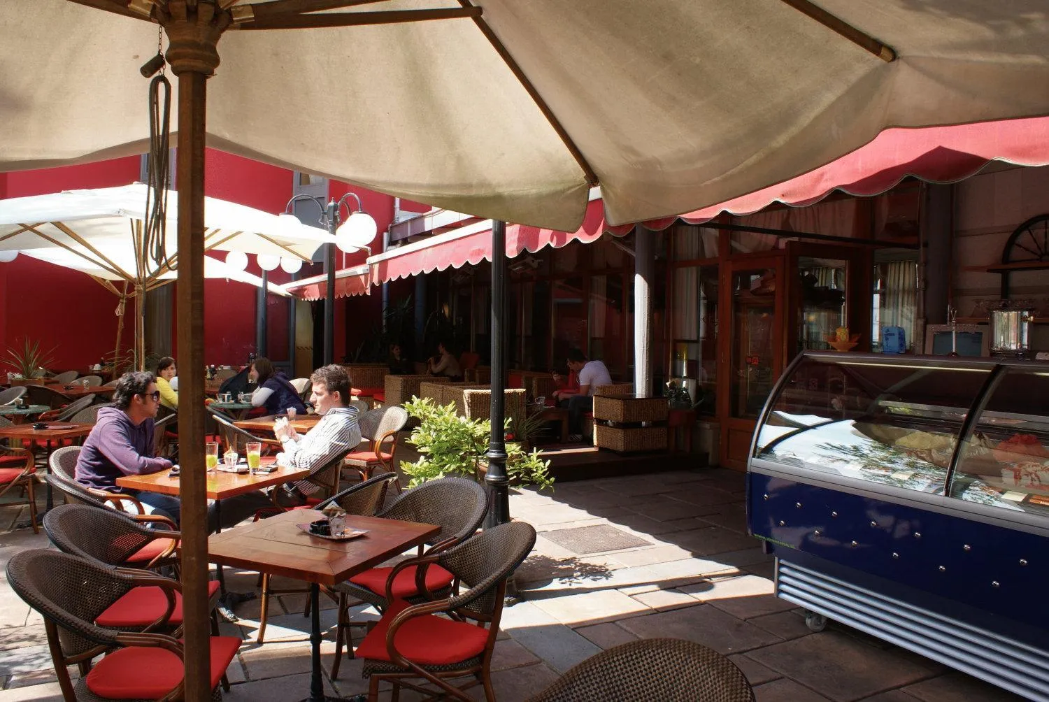 Balcony/Terrace in Hotel MANTOVA Vrhnika