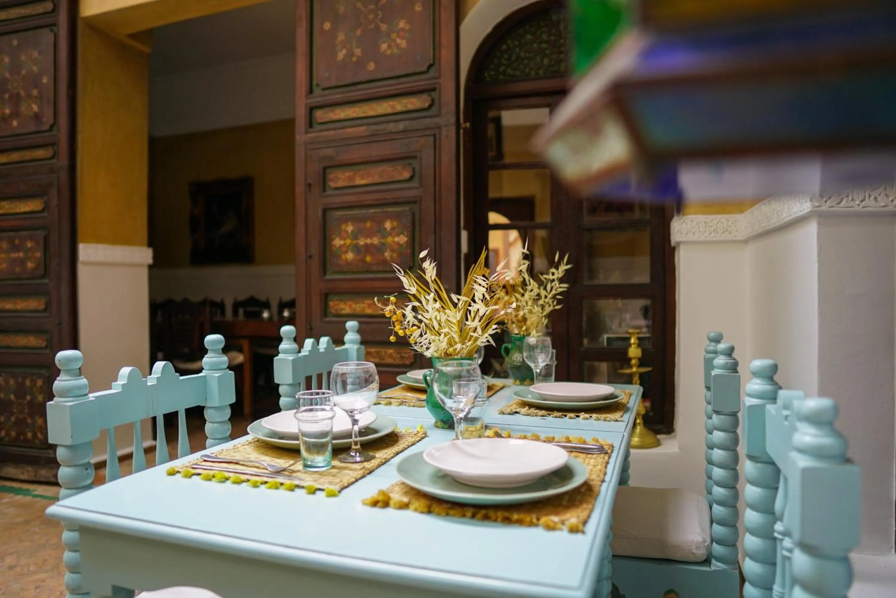 Restaurant/places to eat in Riad Dama & Spa