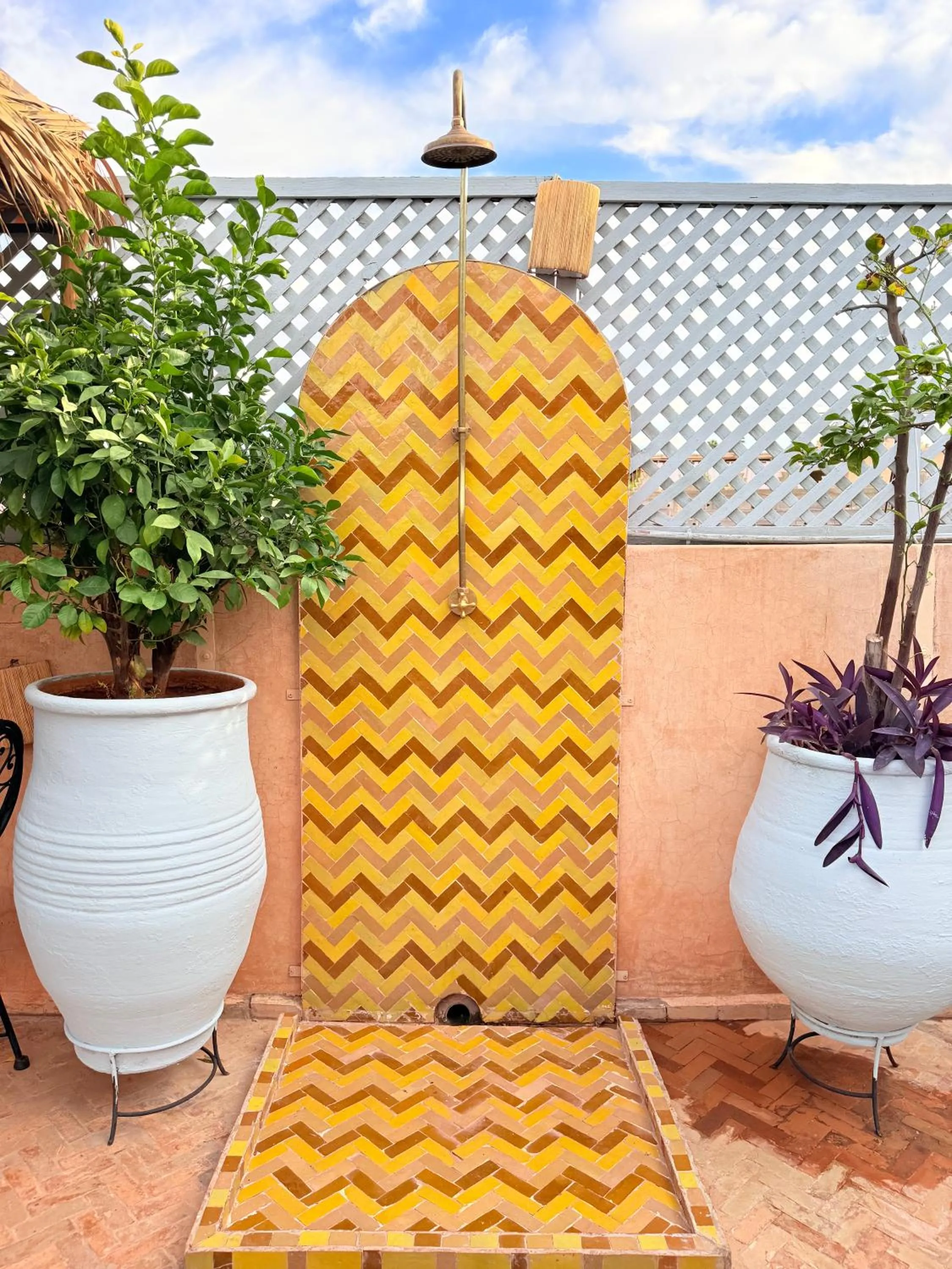 Shower in Riad Dama & Spa