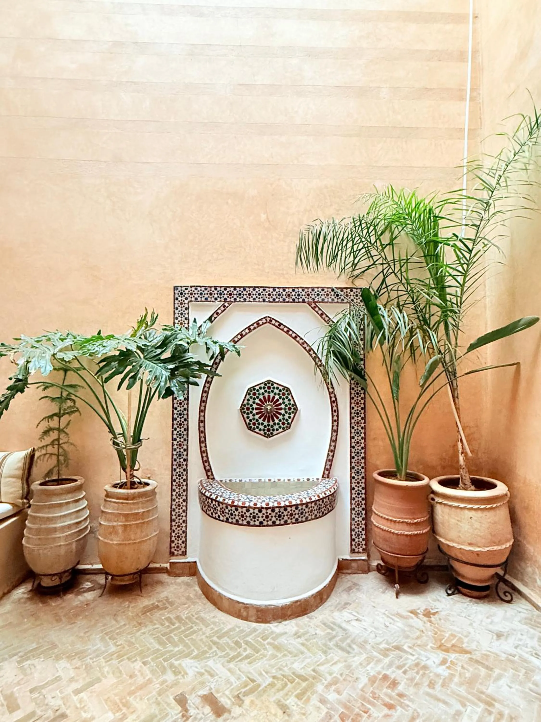 Patio in Riad Dama & Spa