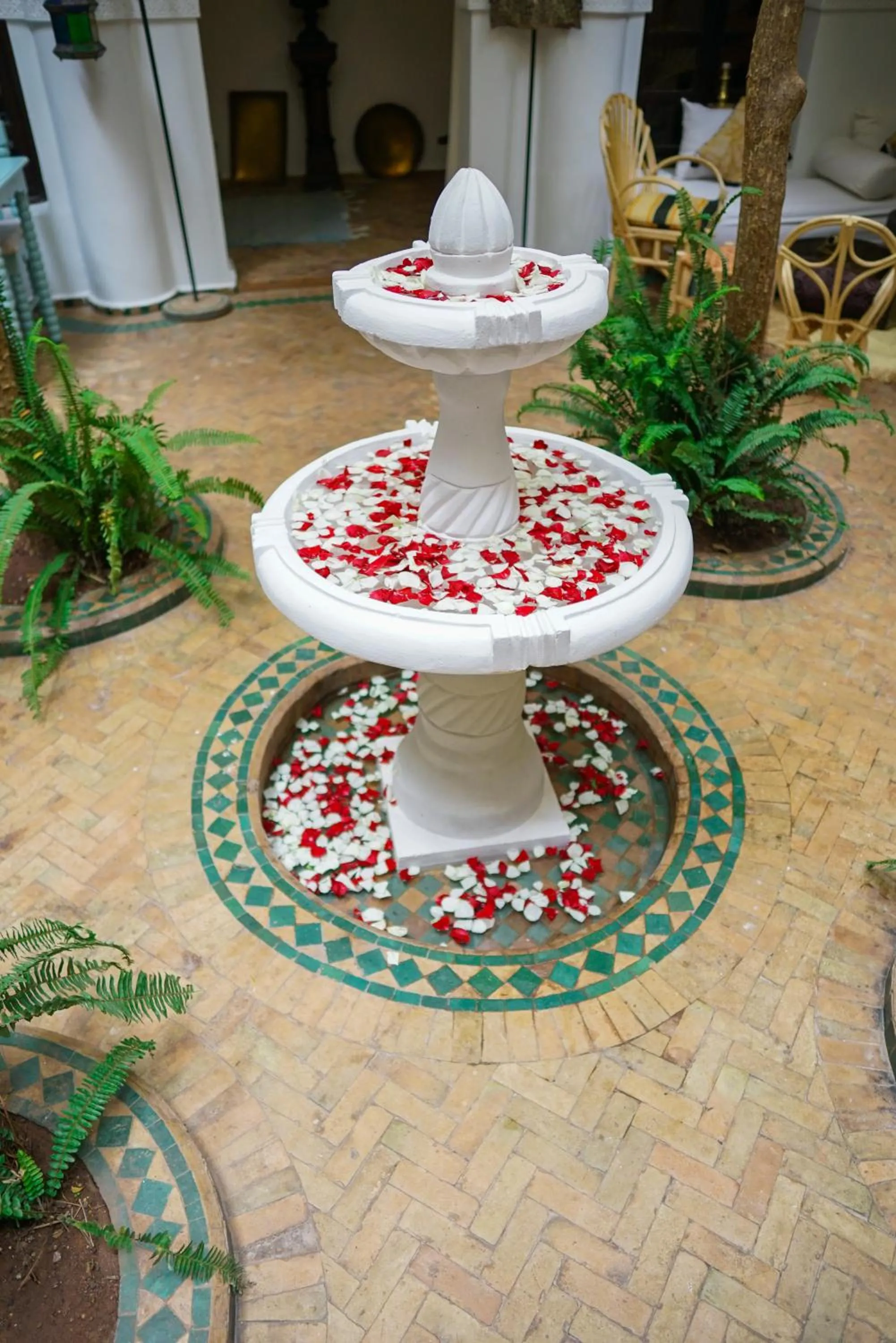 Patio in Riad Dama & Spa