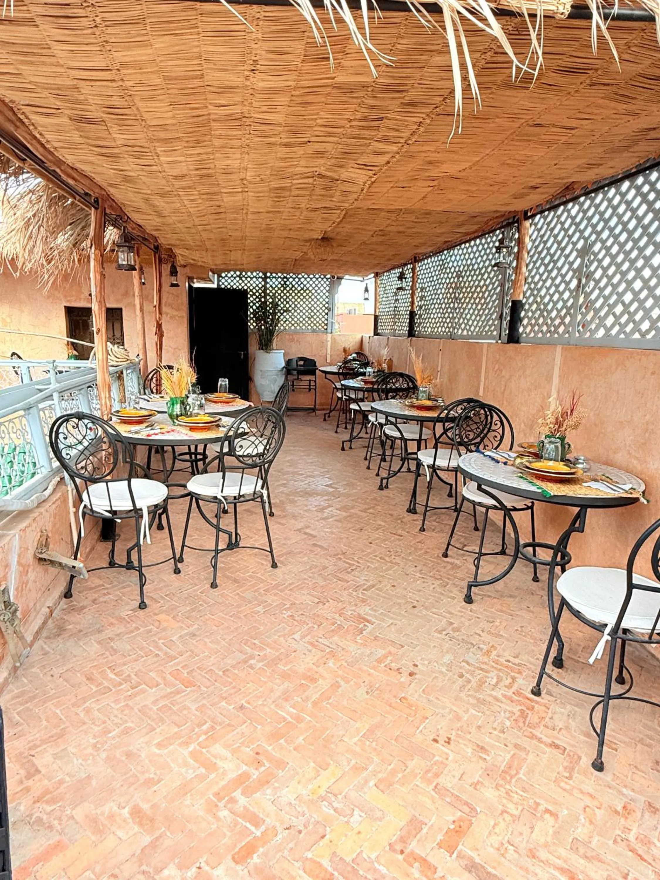 Patio in Riad Dama & Spa